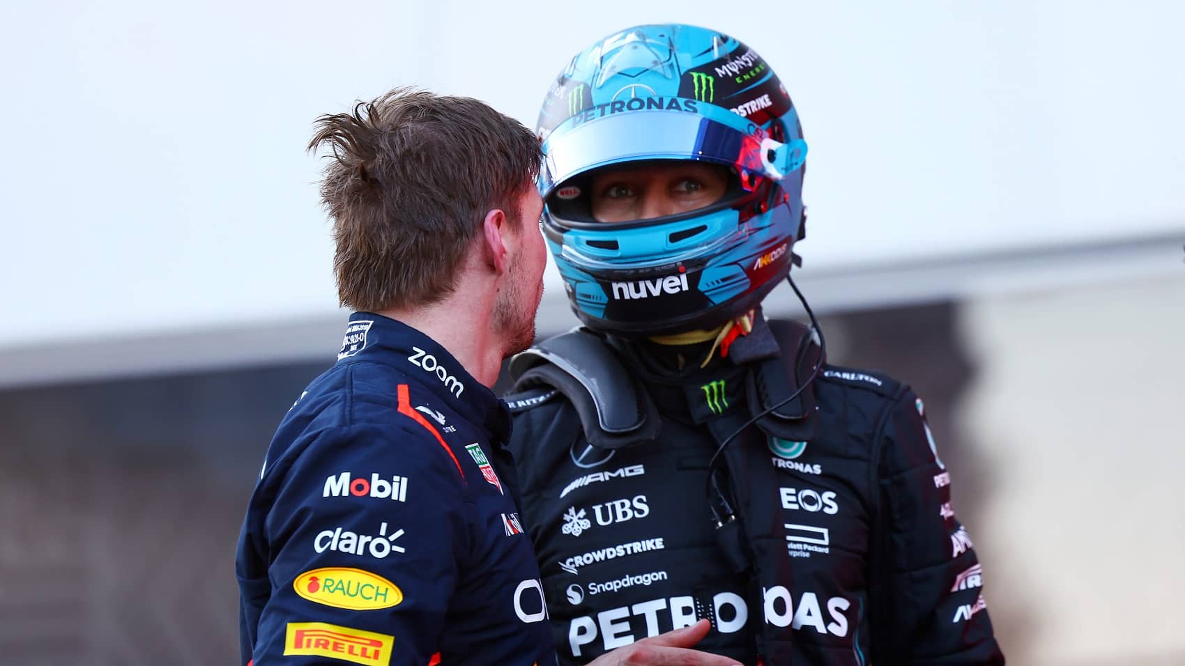 Max Verstappen, George Russell