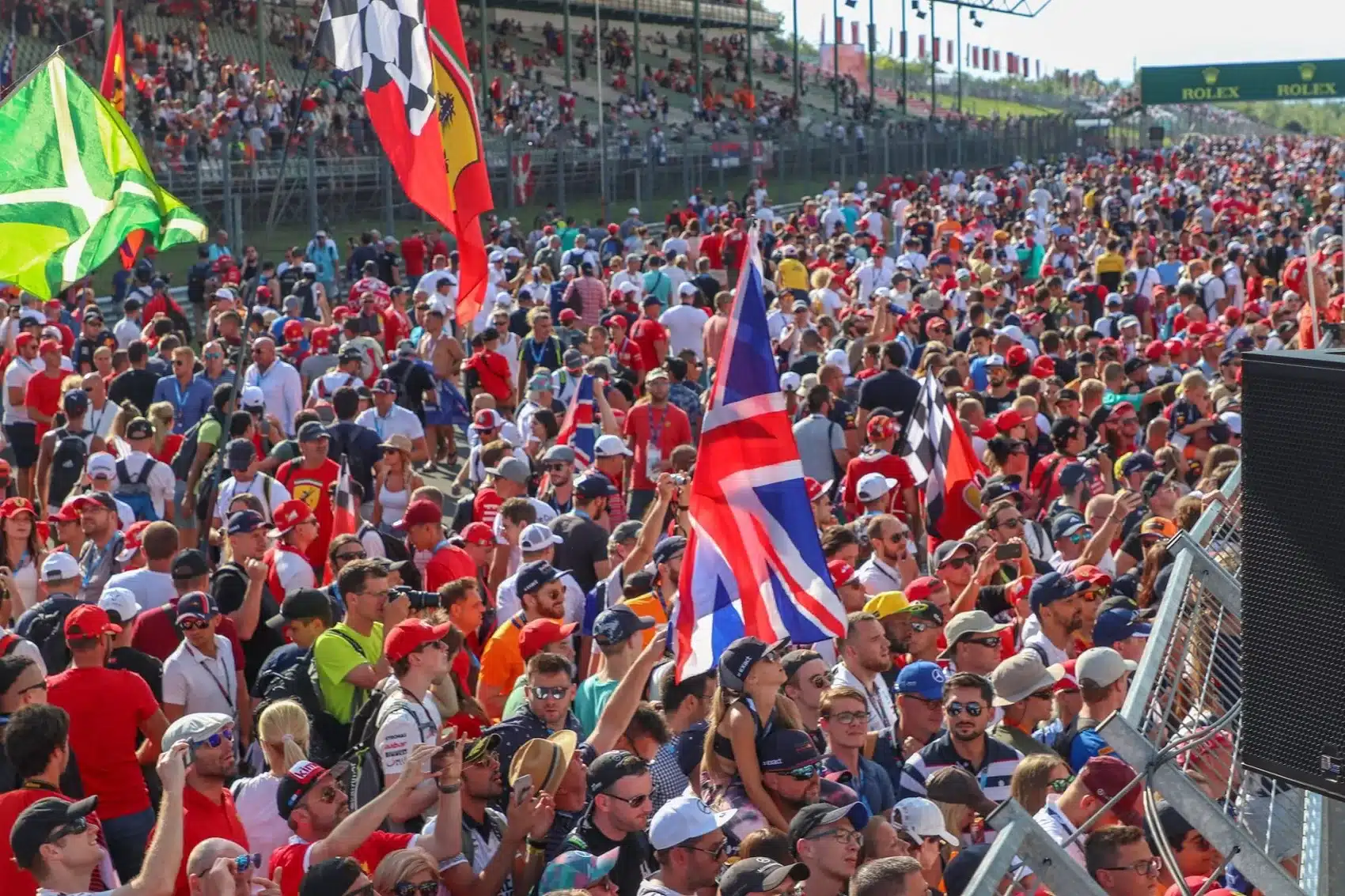 fans, hungaroring, magyar nagydíj