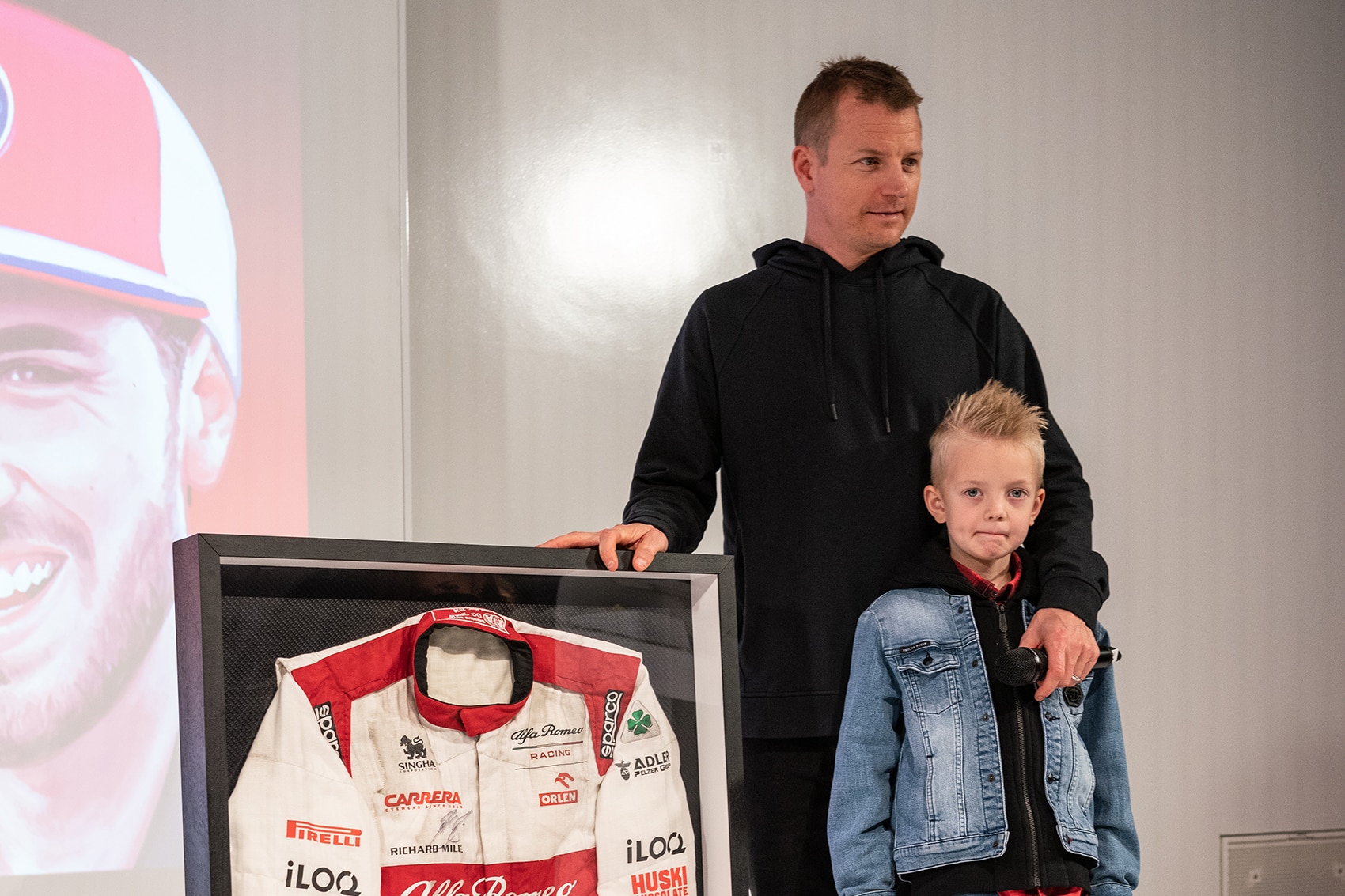 Robin Räikkönen, Kimi Räikkönen