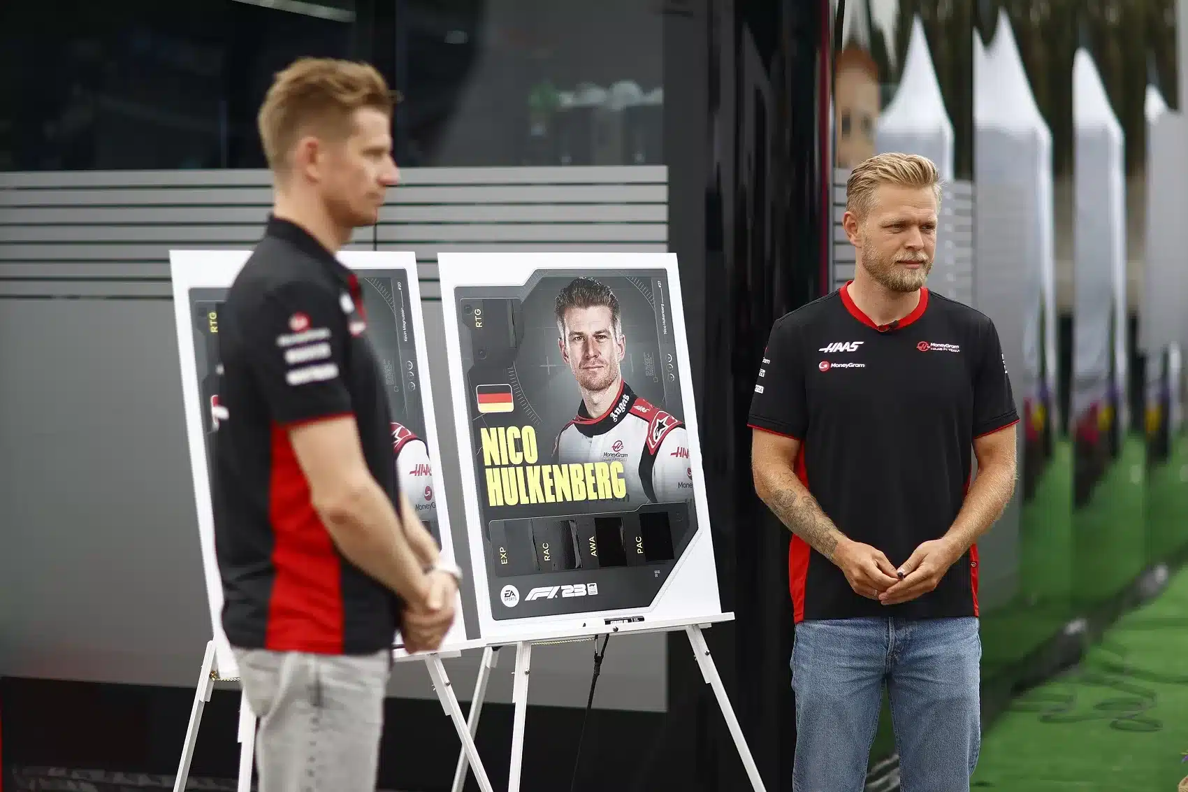 Nico Hülkenberg, Kevin Magnussen, Haas