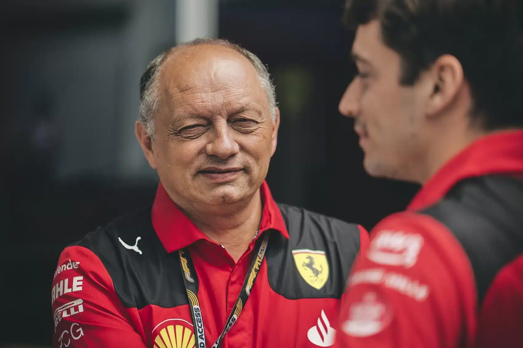 Frederic Vasseur, Charles Leclerc, Ferrari