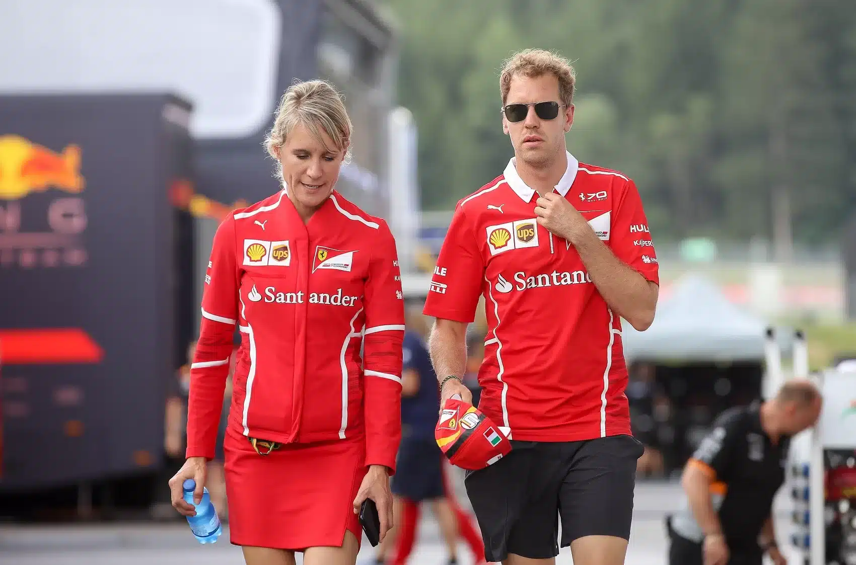 Britta Roeske, sebastian vettel