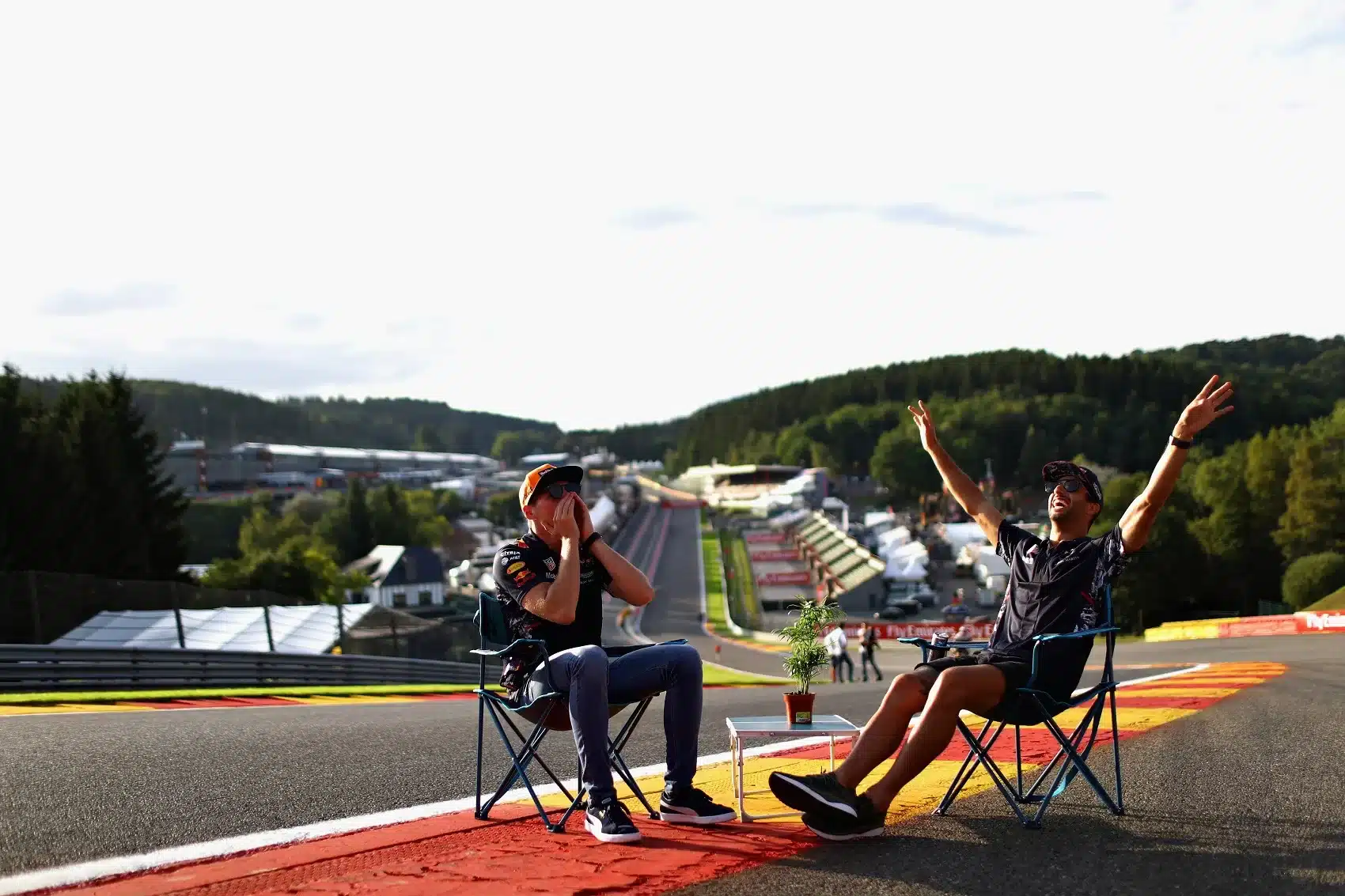 Max Verstappen, Daniel Ricciardo, belga nagydíj