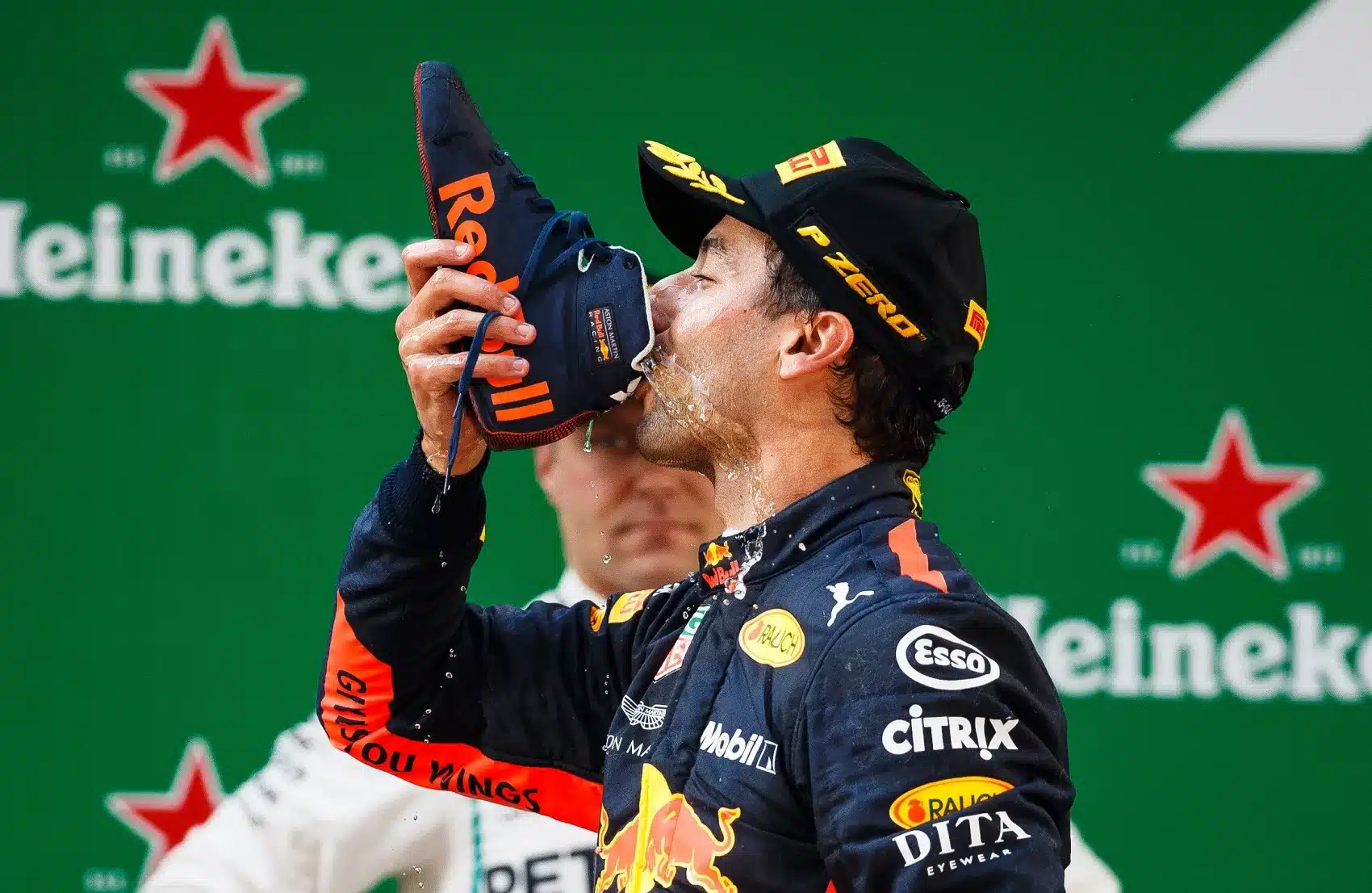 Daniel Ricciardo, shoey