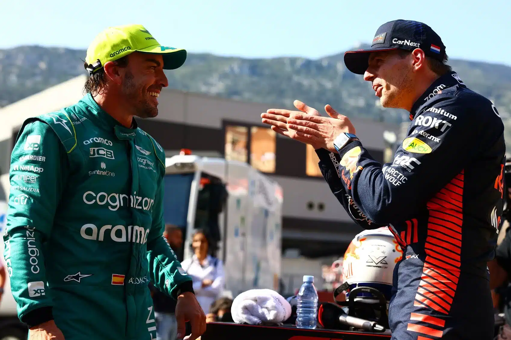 Max Verstappen, Fernando Alonso