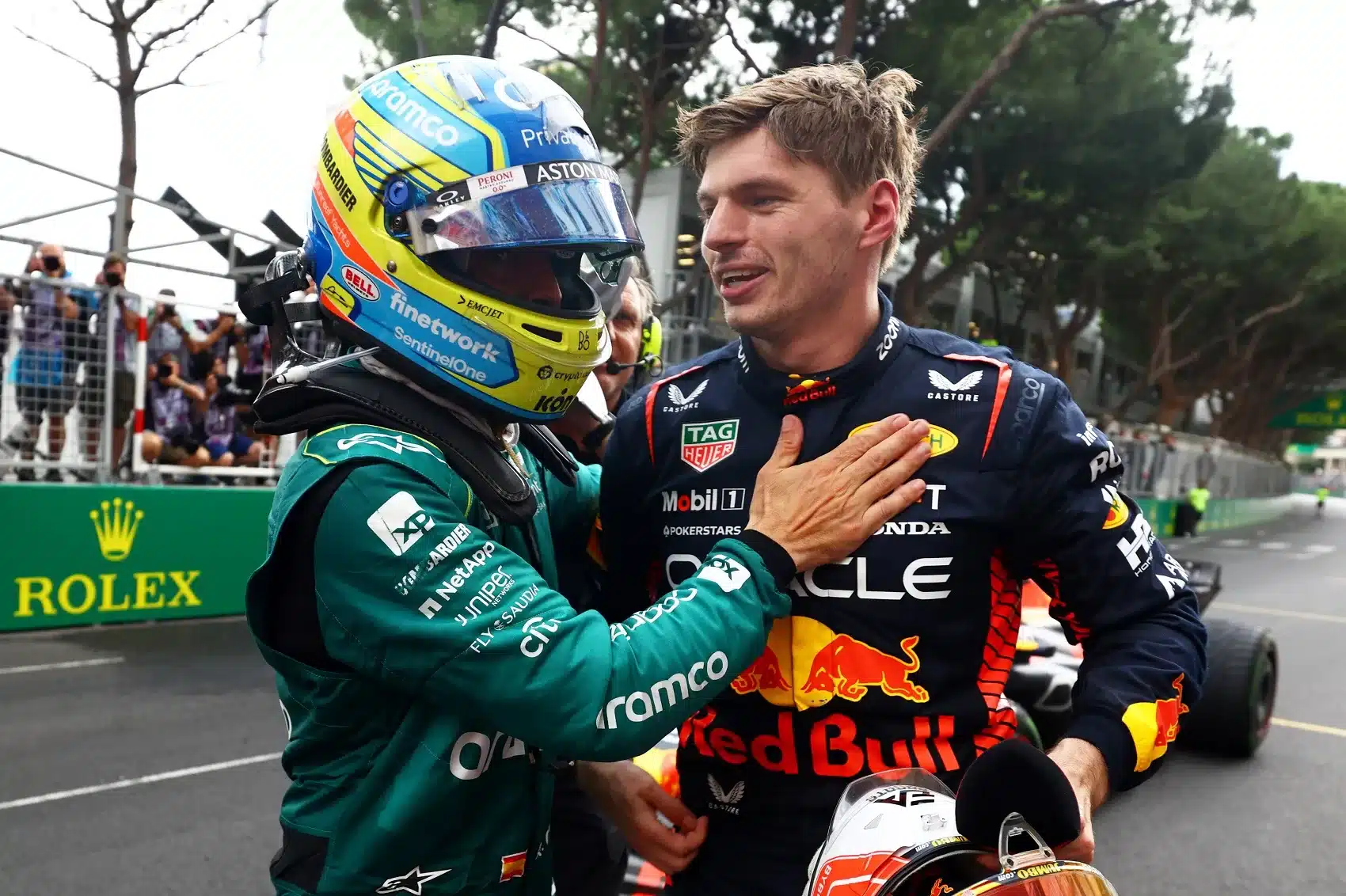 Fernando Alonso, Max Verstappen, red bull