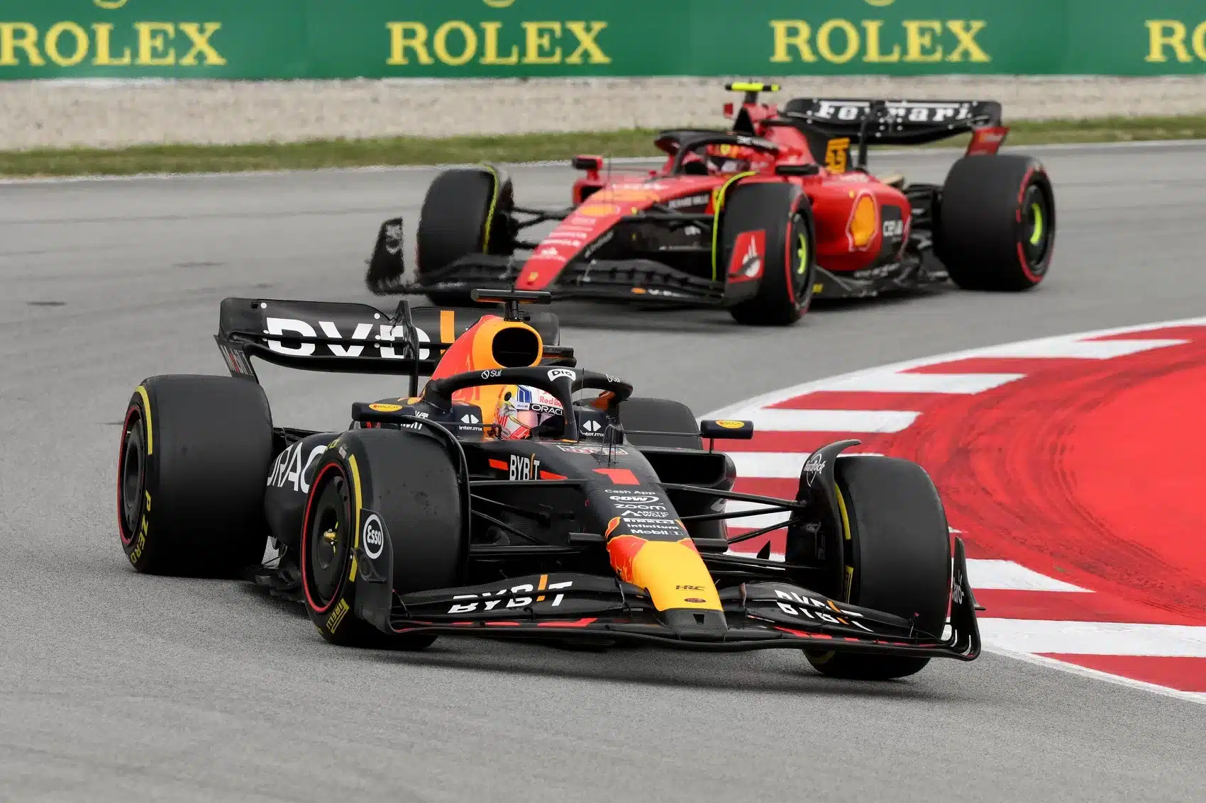 Max Verstappen, Carlos Sainz, Ferrari