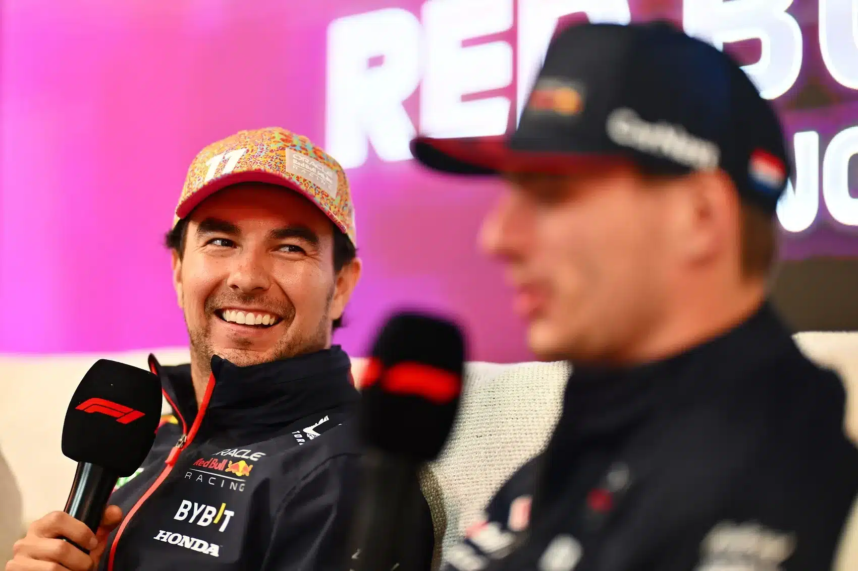 Max Verstappen, Sergio Pérez,