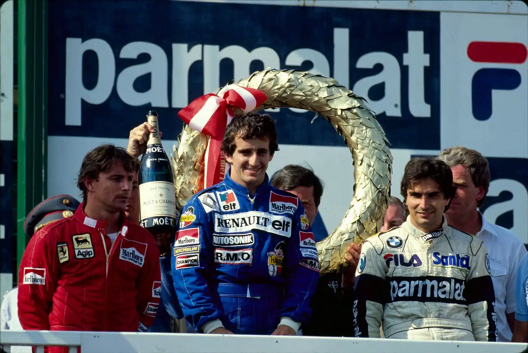 alain prost, nelson piquet, rené arnoux, alpine