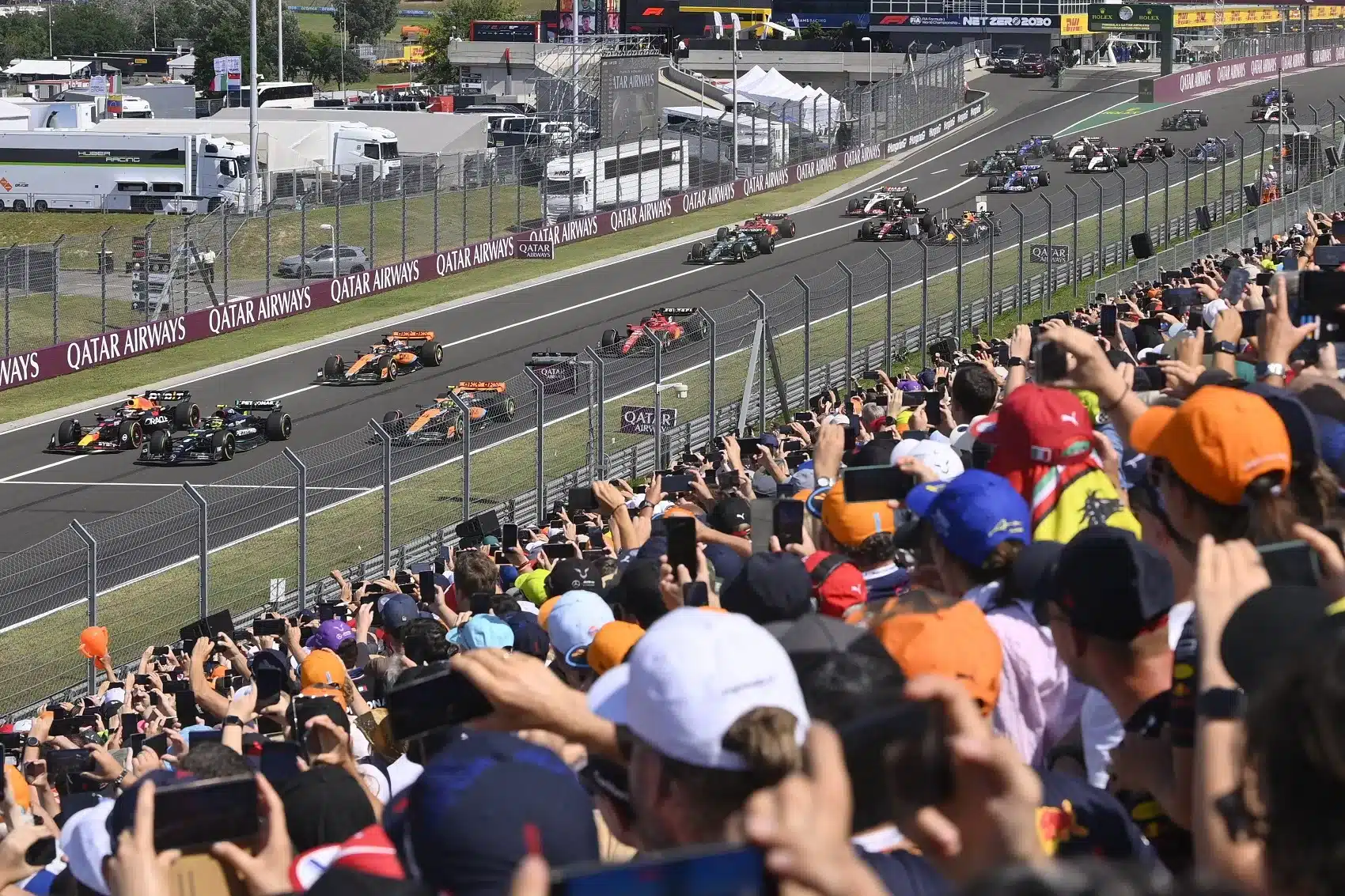 Magyar Nagydíj, fans, F1