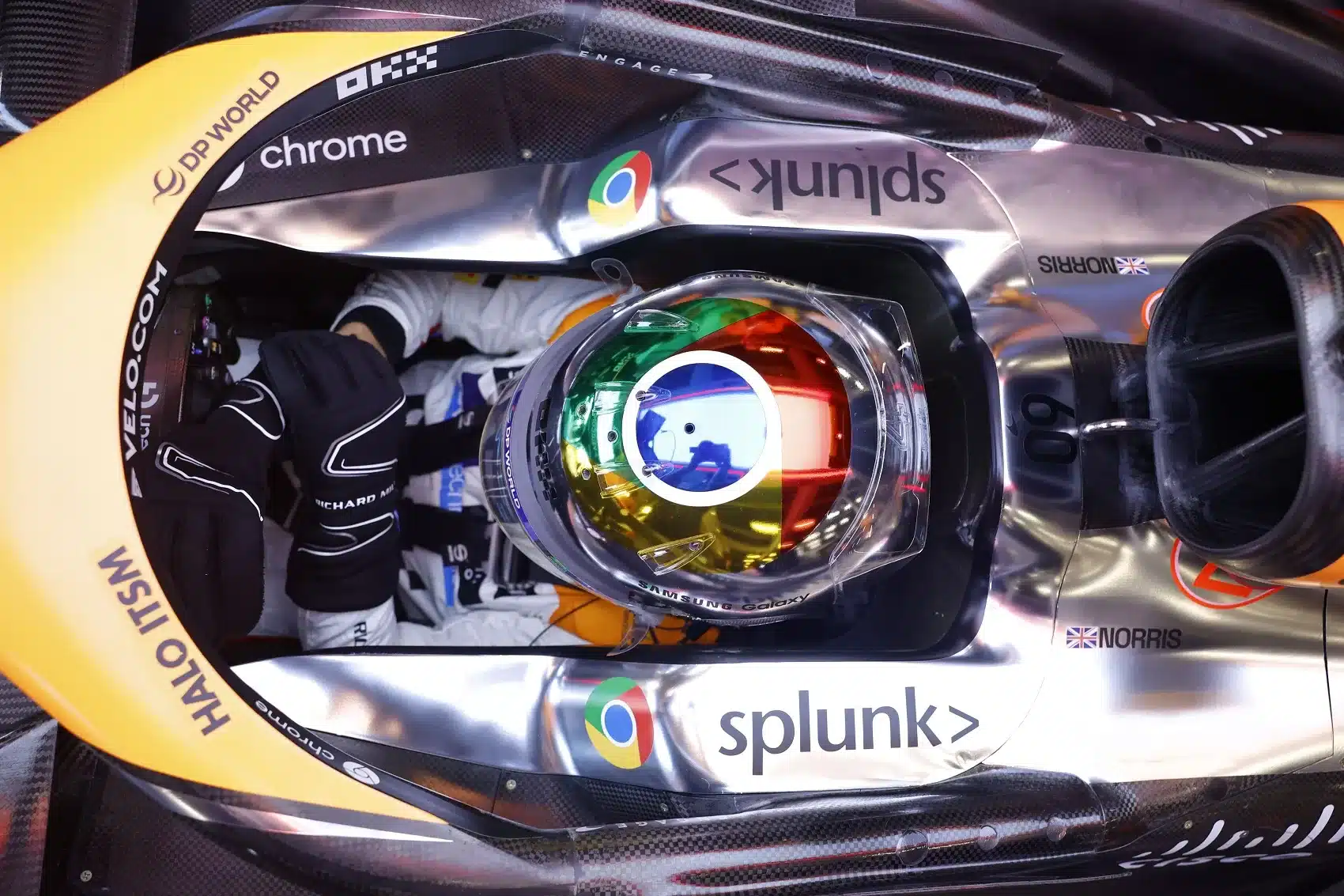 McLaren Google Chrome, F1