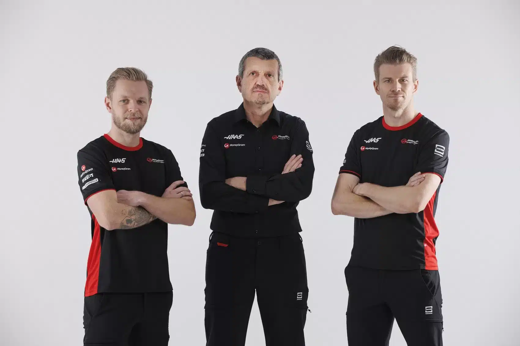 Kevin Magnussen, Günther Steiner, Nico Hülkenberg
