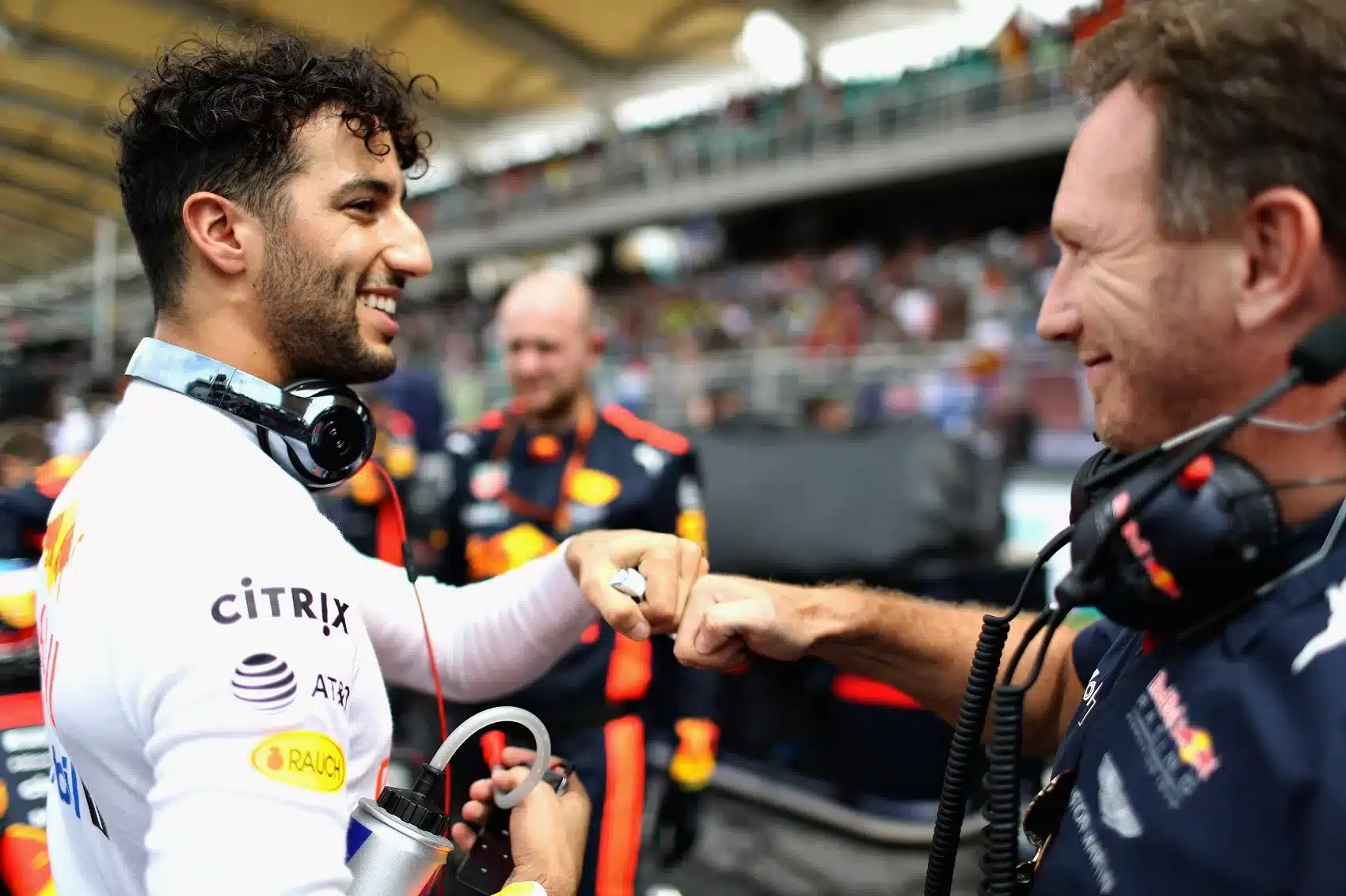 christian horner, daniel ricciardo
