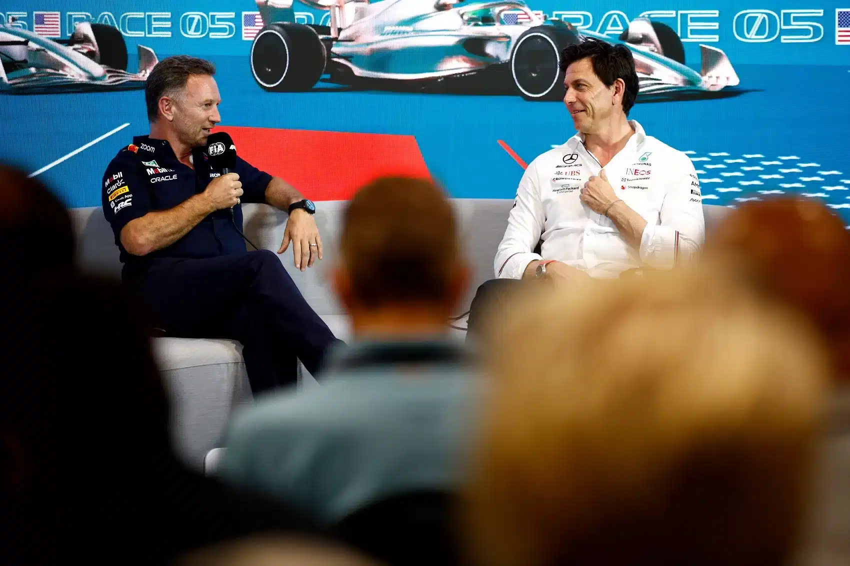 Christian Horner, Toto Wolff