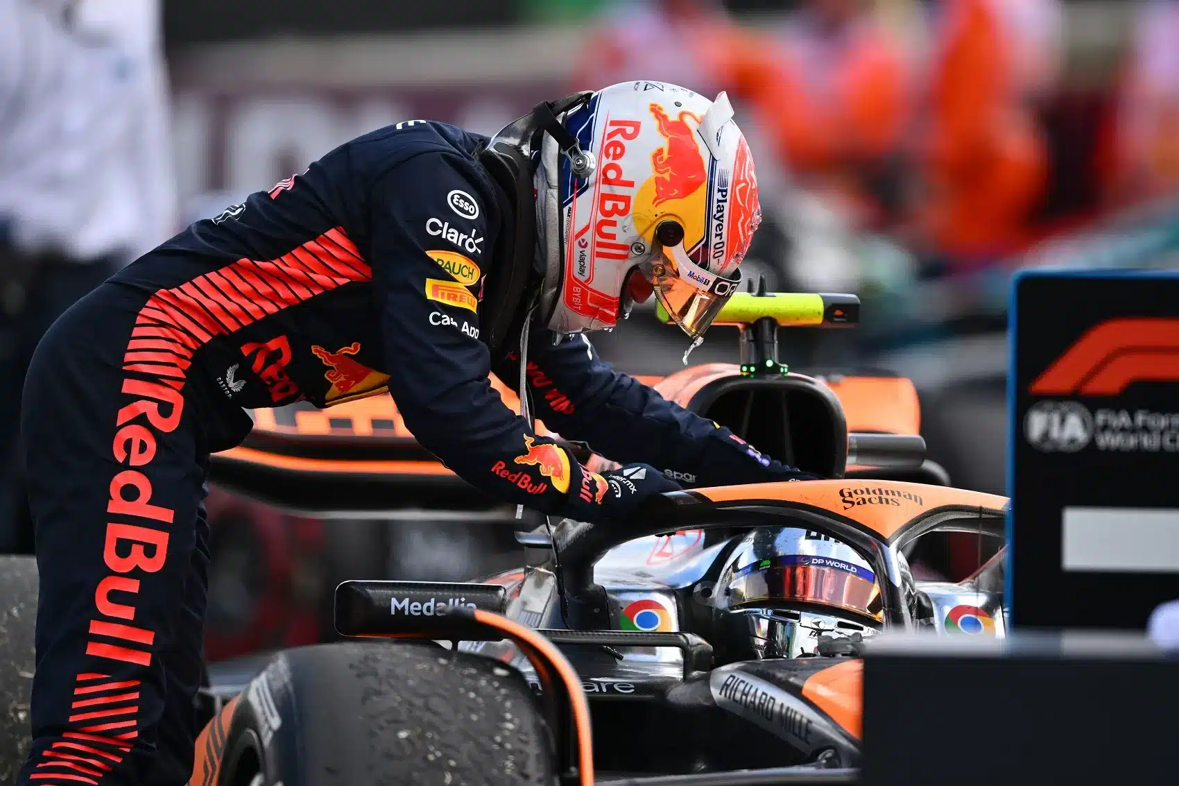 Max Verstappen, Lando Norris