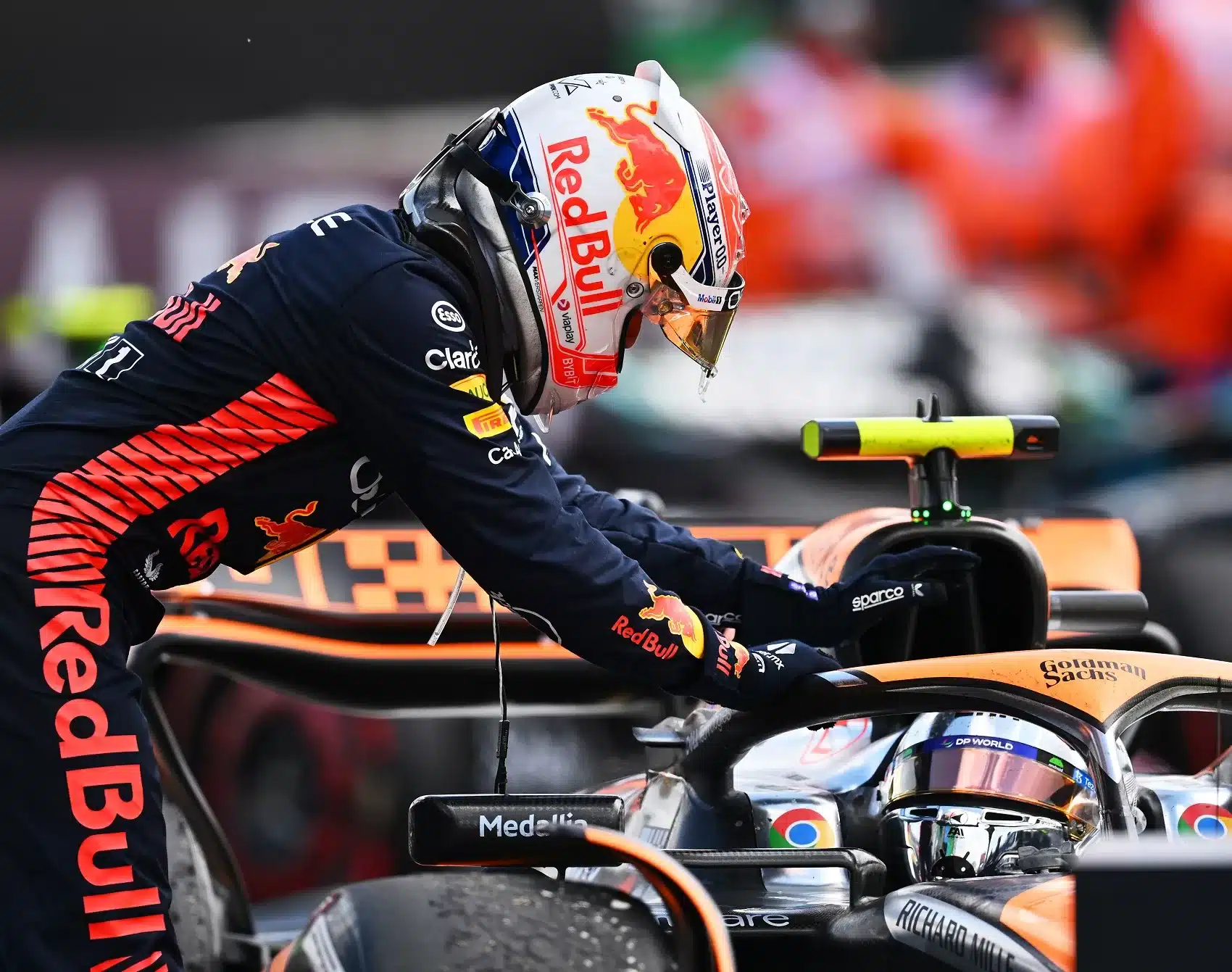 Max Verstappen, Lando Norris