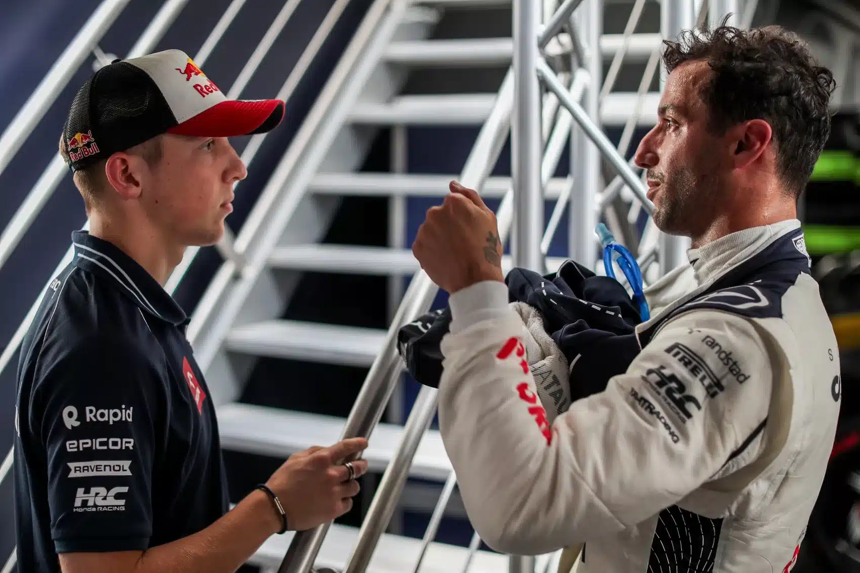 Liam Lawson, Daniel Ricciardo