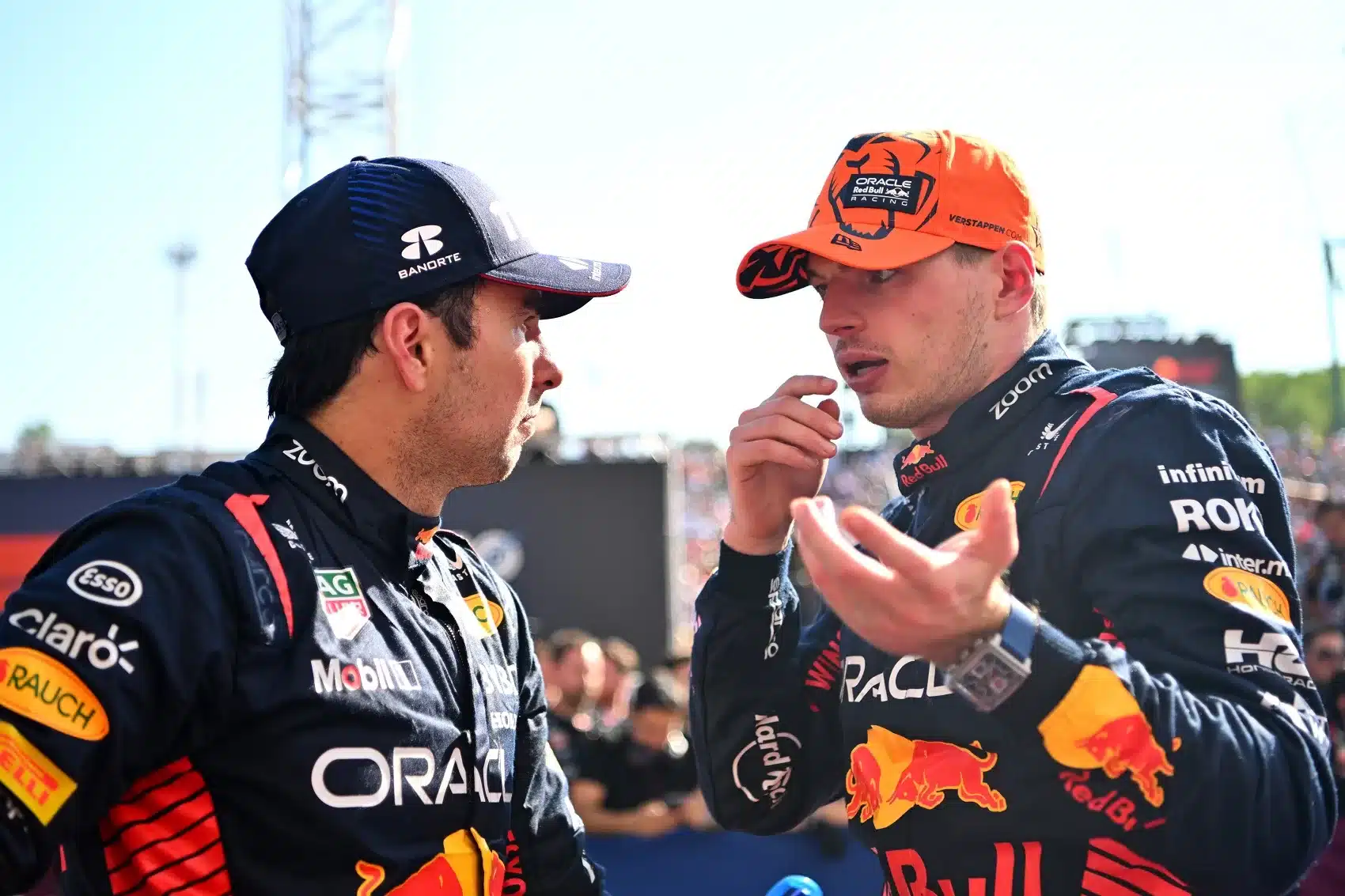 Sergio Pérez, Max Verstappen