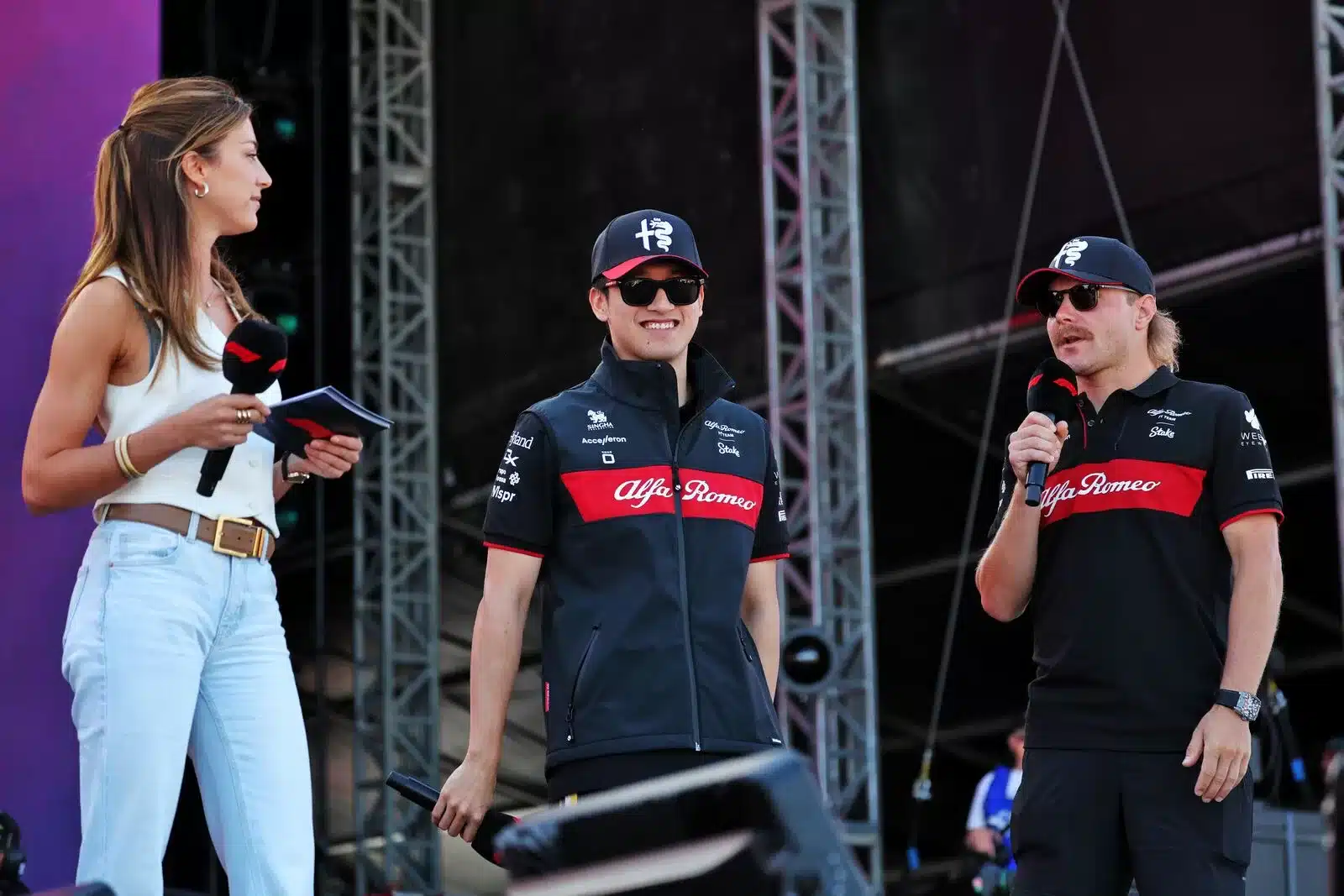Guanyu Zhou, Valtteri Bottas