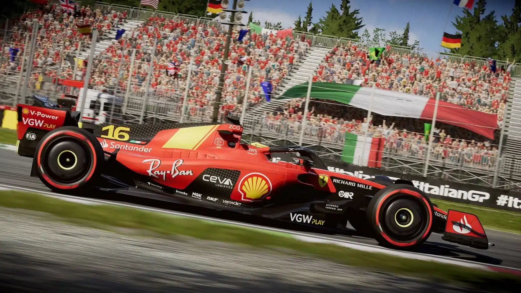 charles leclerc, olasz nagydíj