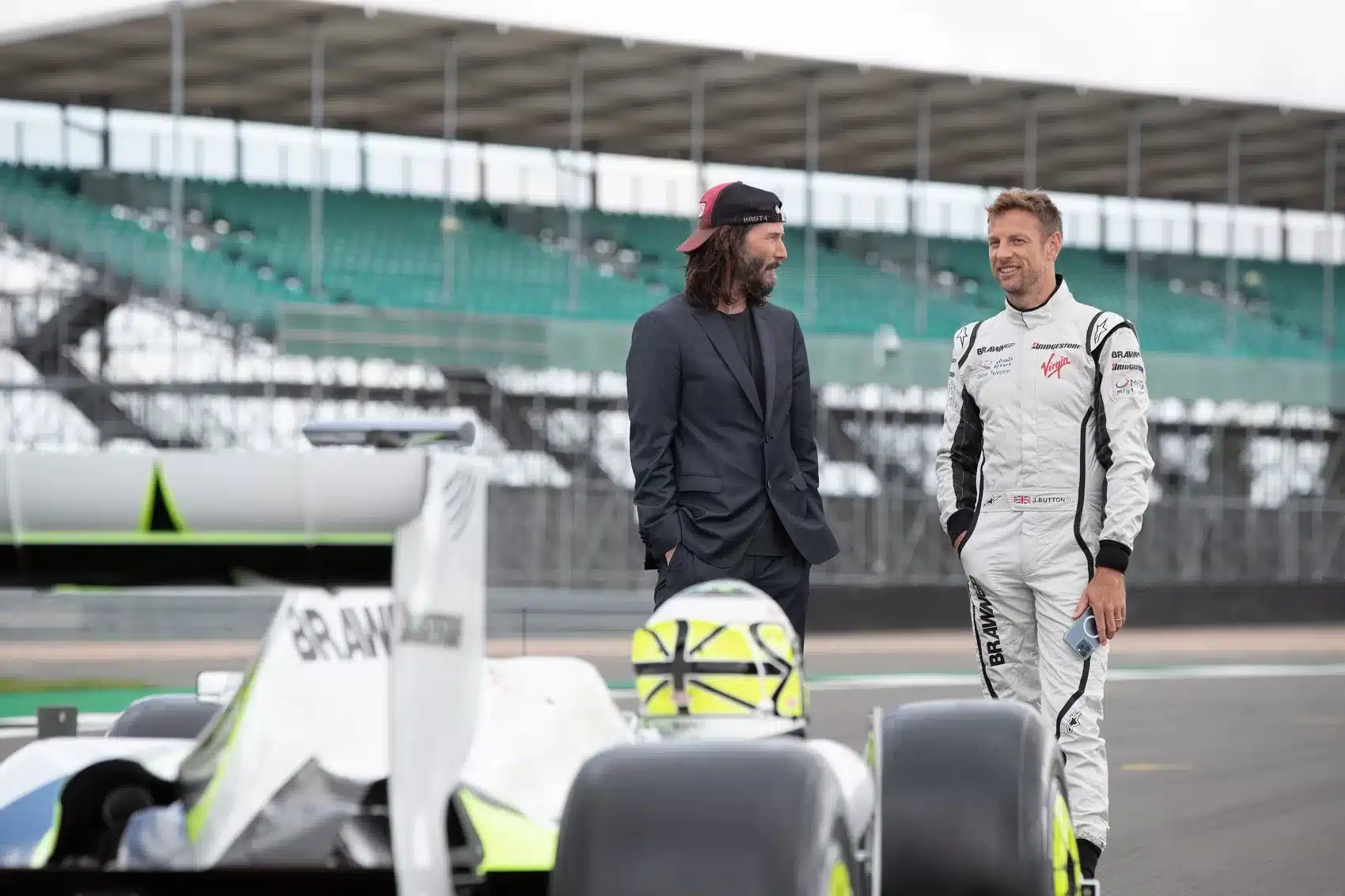Brawn film, Jenson Button, Keanu Reeves