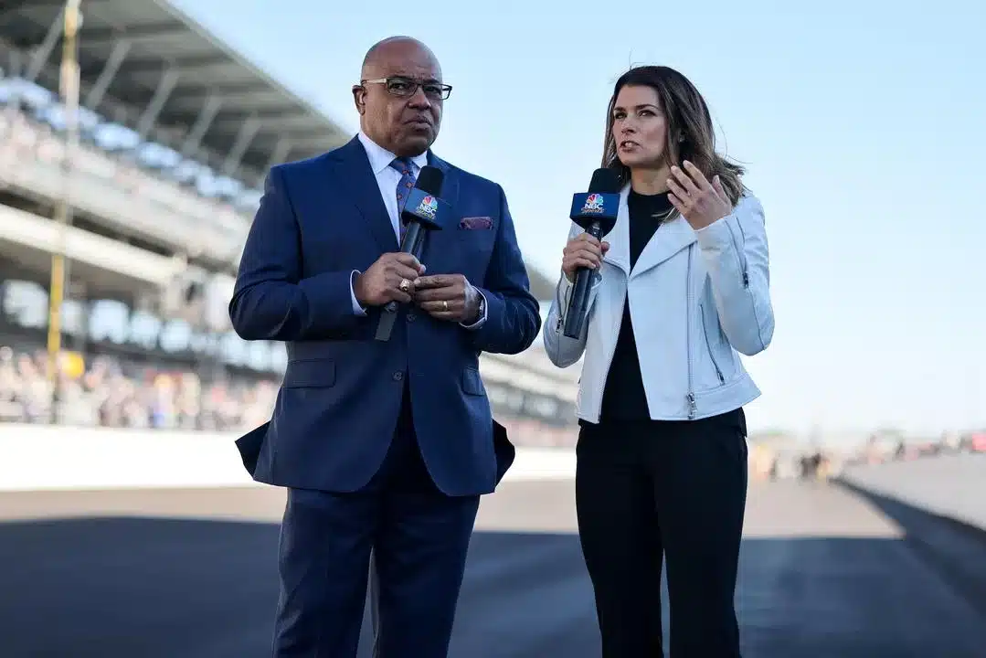 Mike Tirico és Danica Patrick