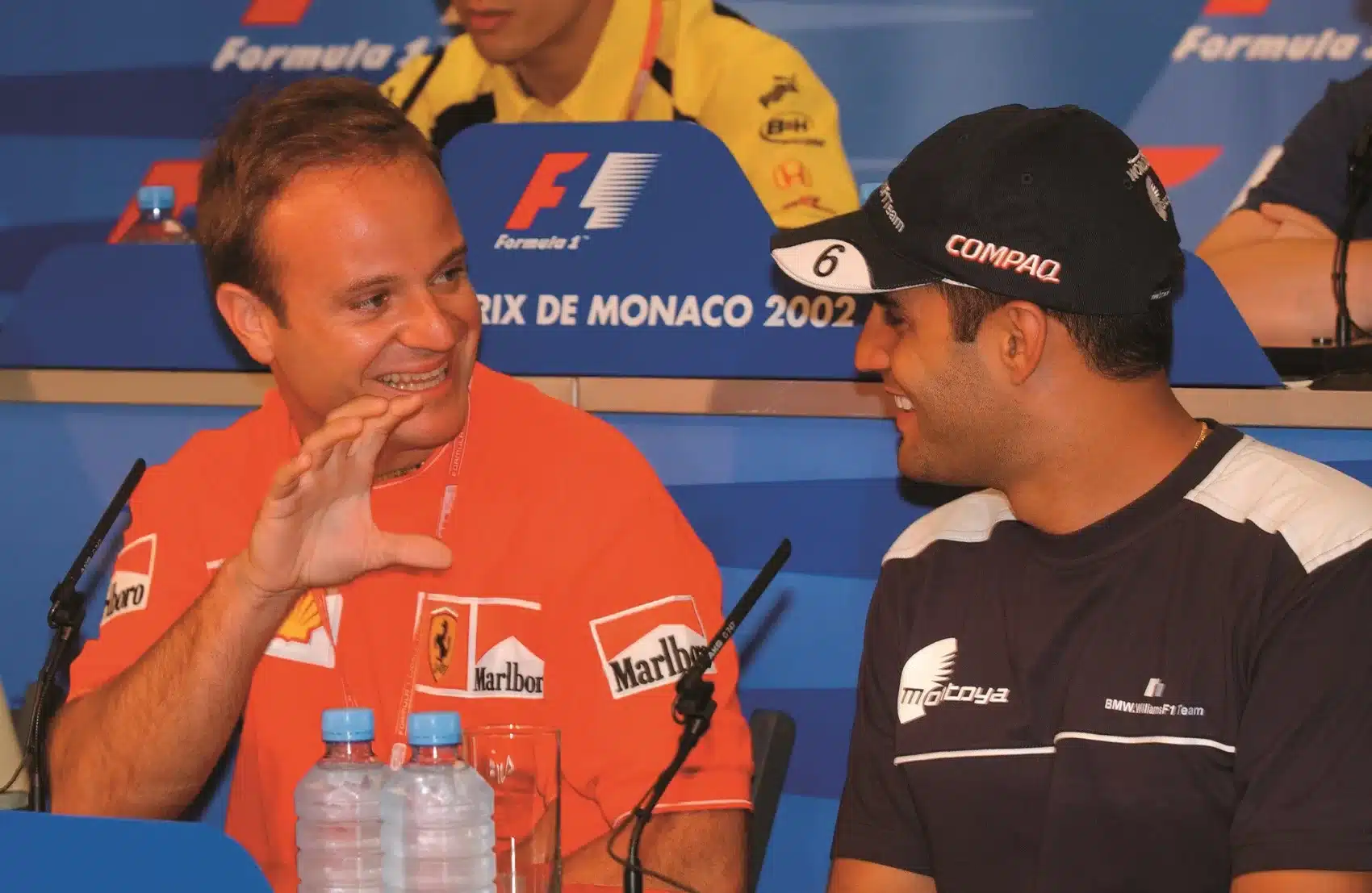 Juan Pablo Montoya, Rubens Barrichello, f1