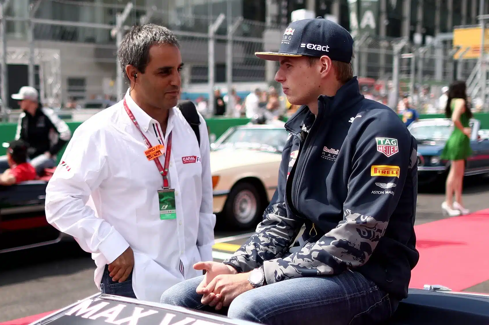 Juan Pablo Montoya, Max Verstappen