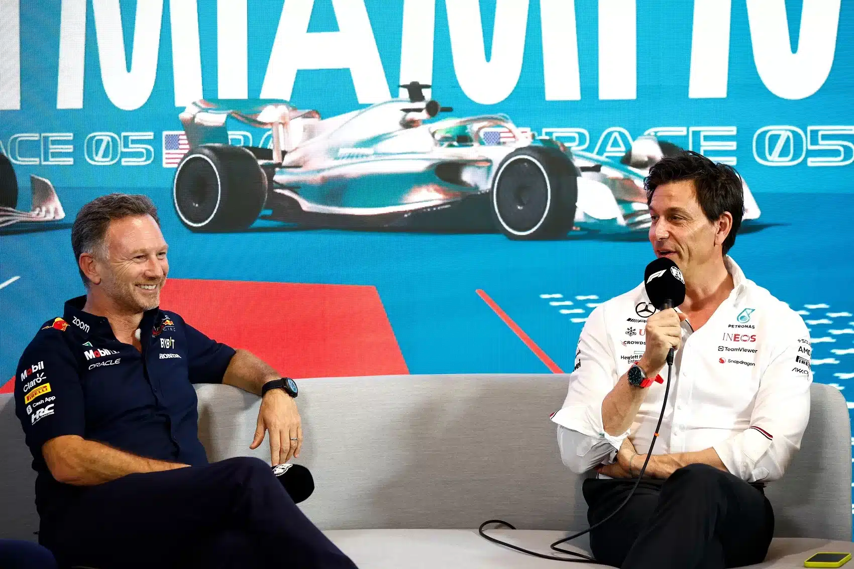 Christian Horner, Toto Wolff