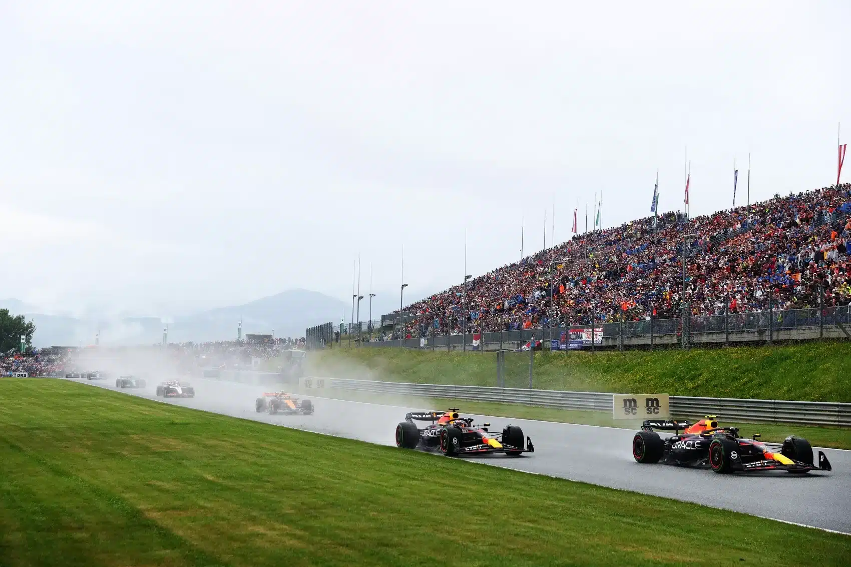 Max Verstappen, Sergio Pérez