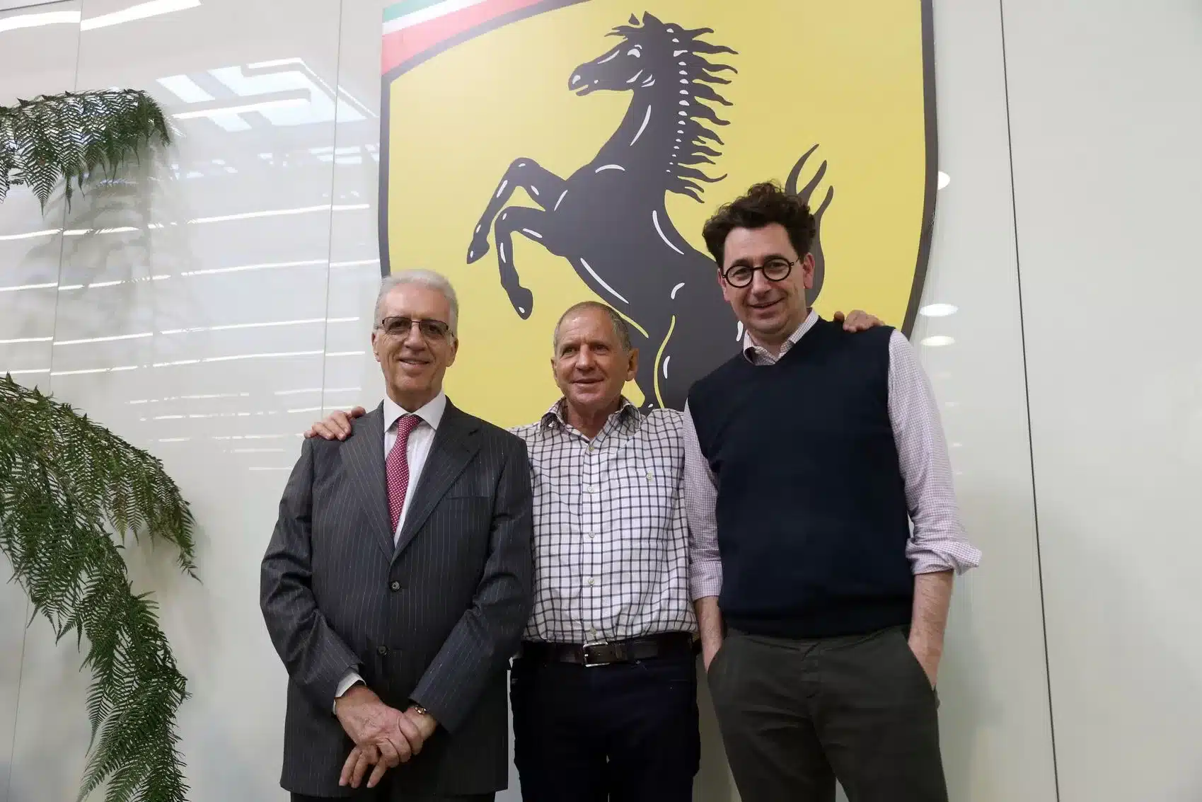 JODY SCHECKTER, mattia binotto, Piero Ferrari, hamilton, schumacher