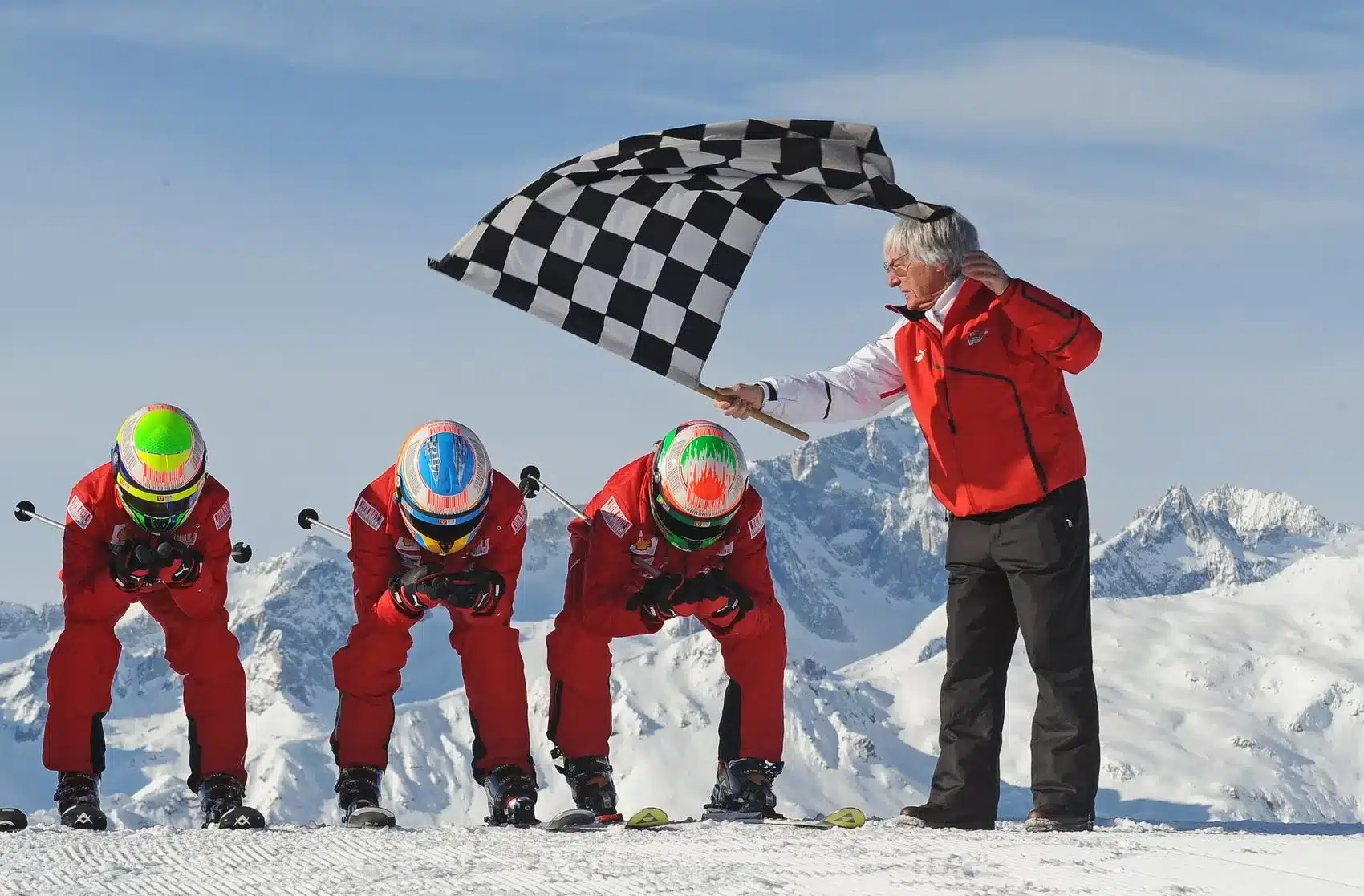 bernie ecclestone, Felipe Massa, Fernando Alonso, Giancarlo Fisichella