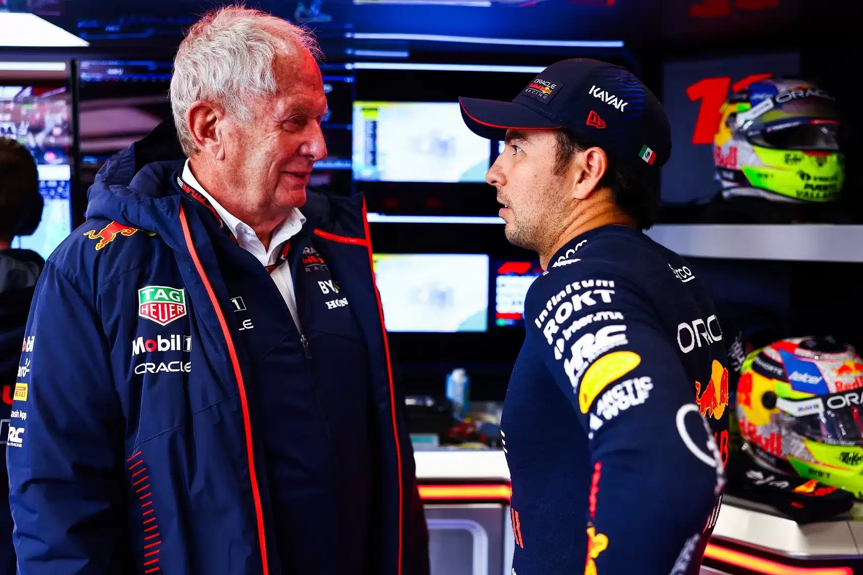 Sergio Perez, Helmut Marko