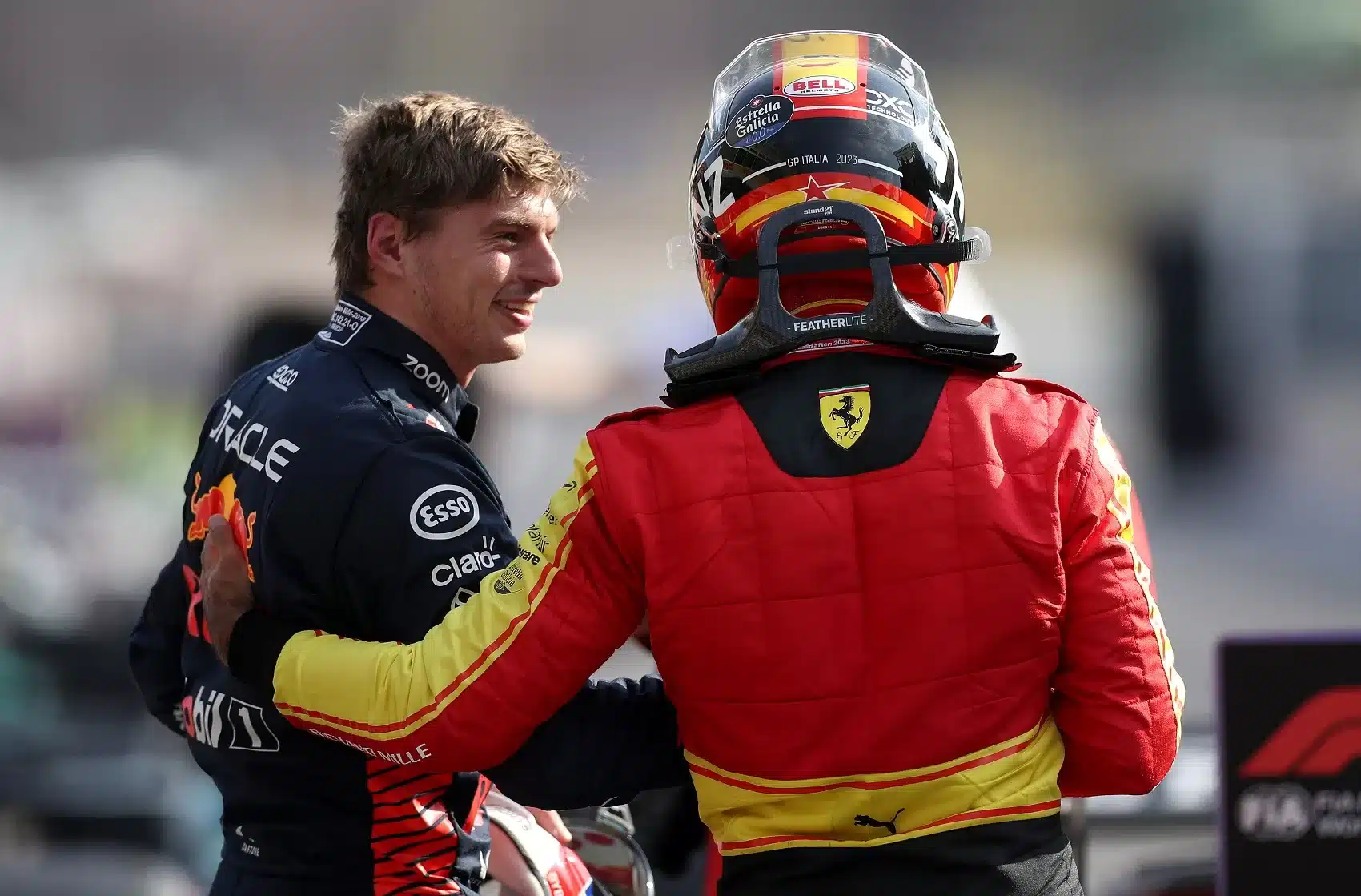 Carlos Sainz, Max Verstappen