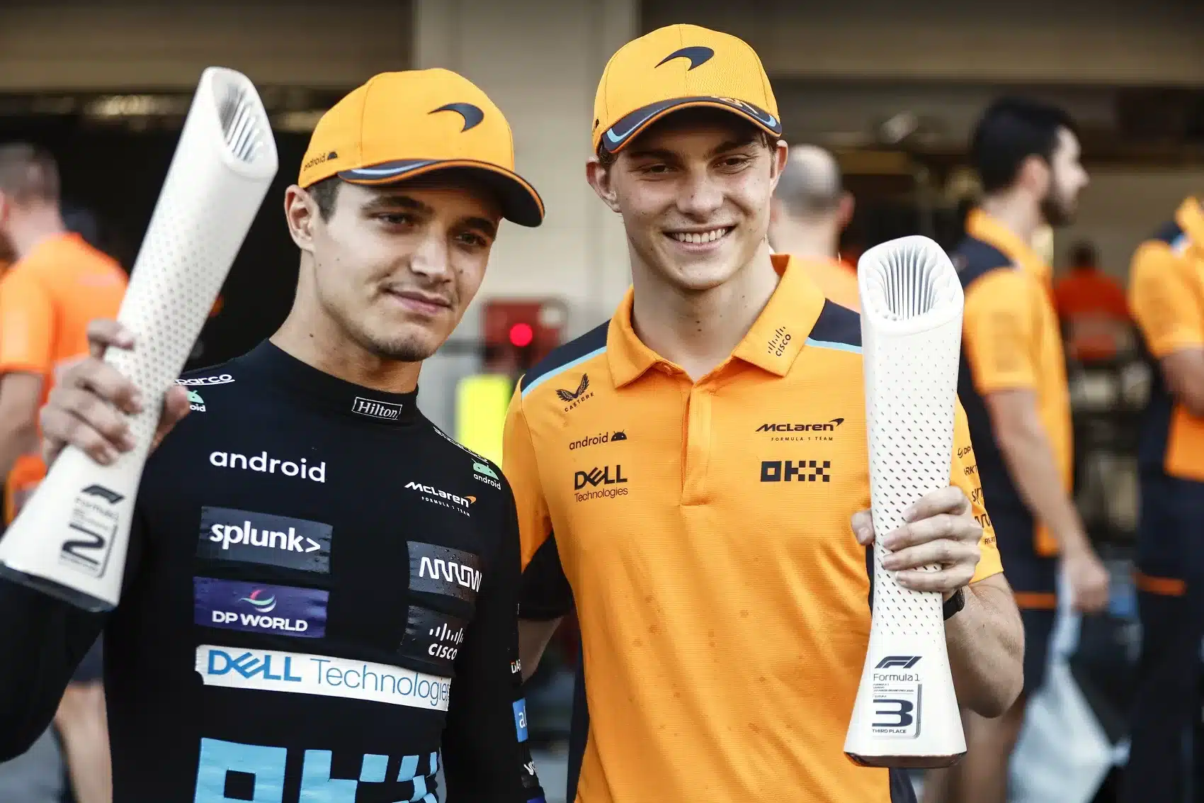 Lando Norris, Oscar Piastri, mclaren, aston martin