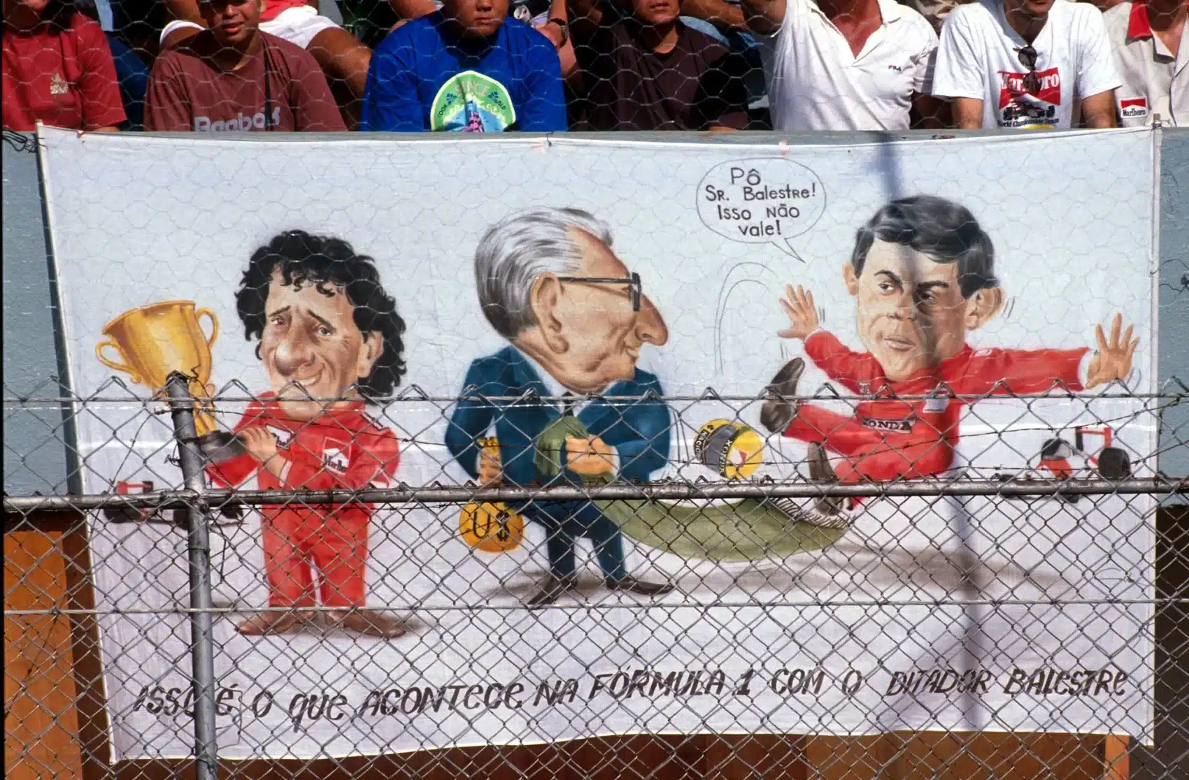 Alain Prost, Jean-Marie Balestre, Ayrton Senna