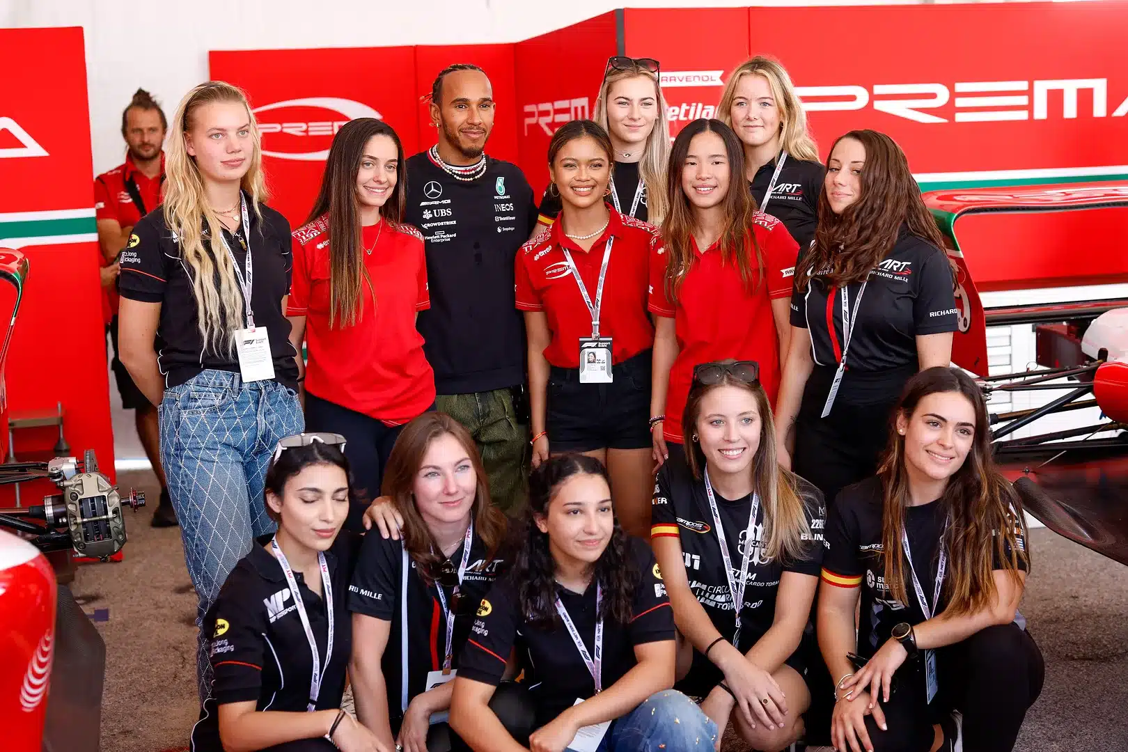 Lewis Hamilton, F1 Academy,
