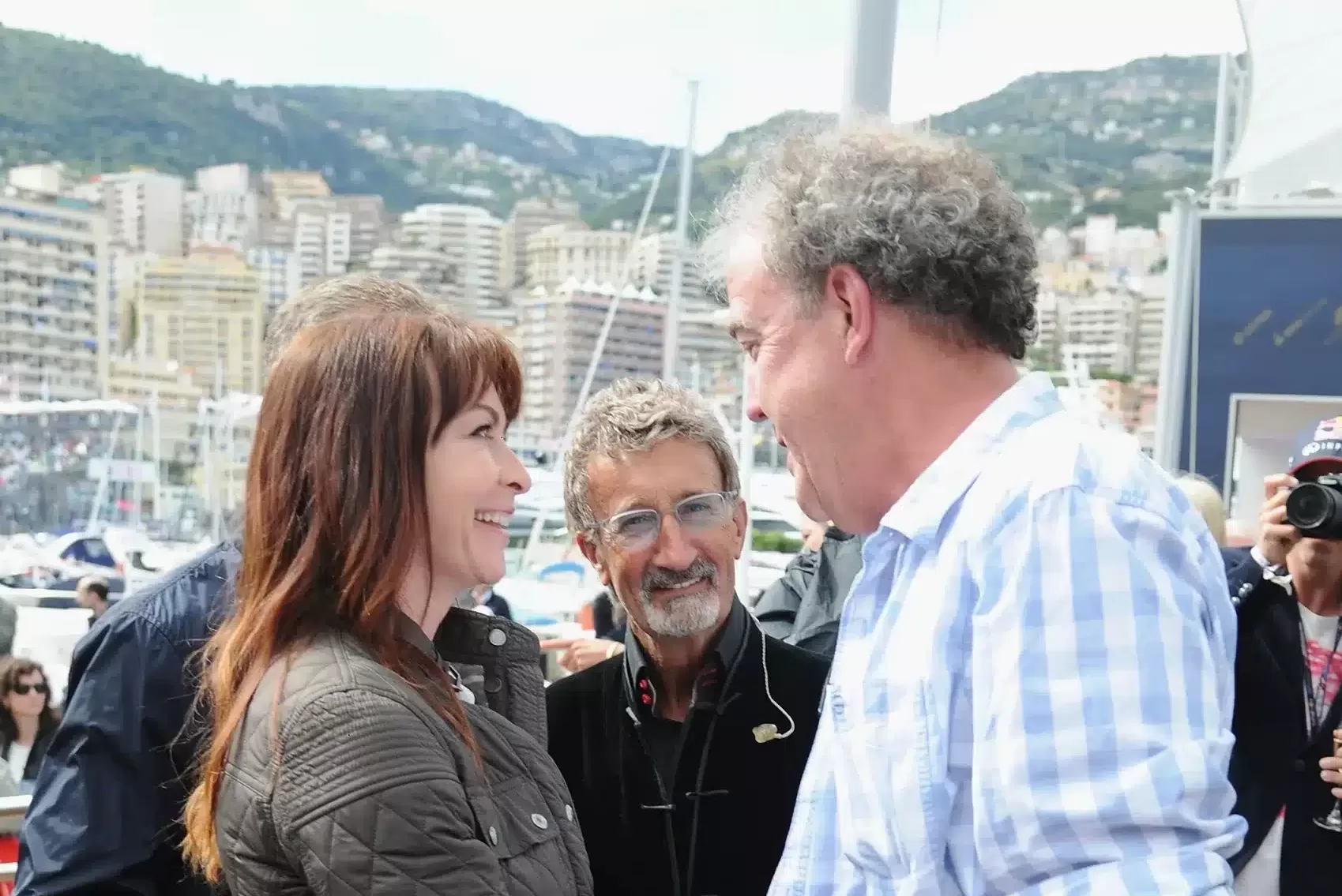 Jeremy Clarkson, Eddie Jordan, Suzi Perry