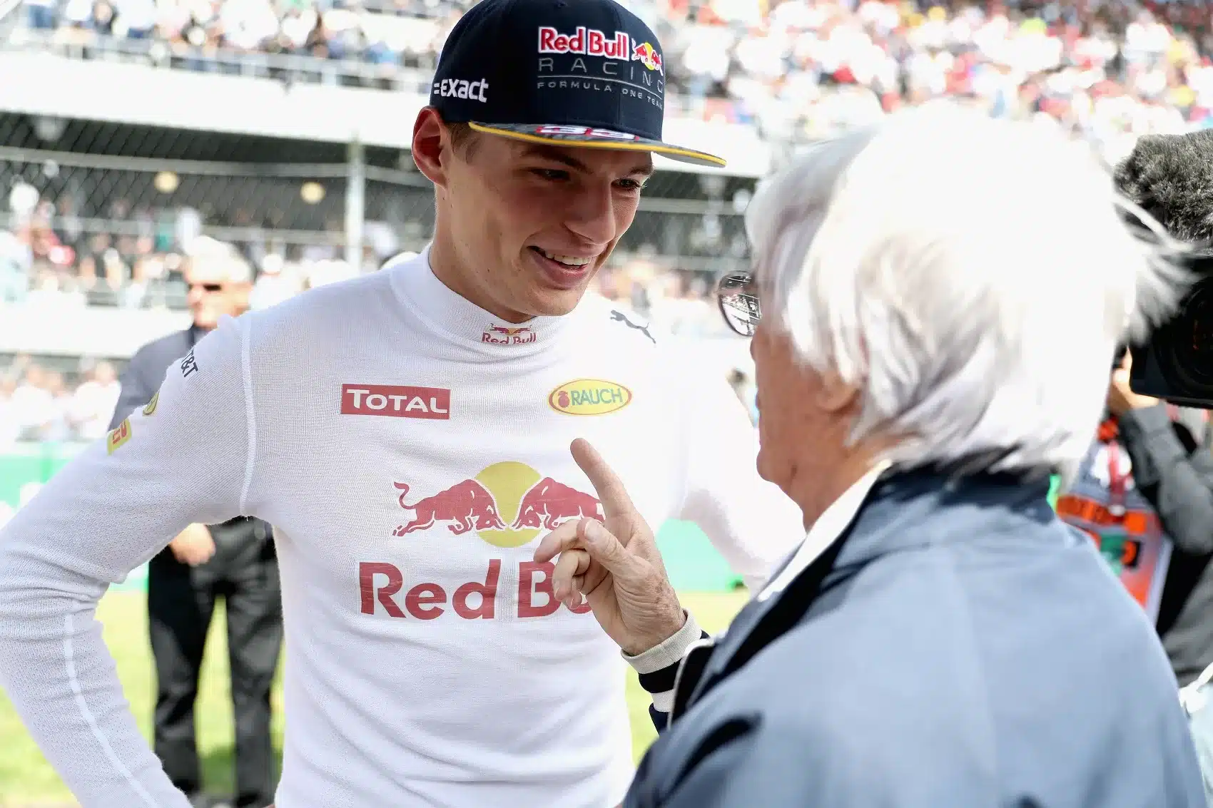 Max Verstappen, Bernie Ecclestone