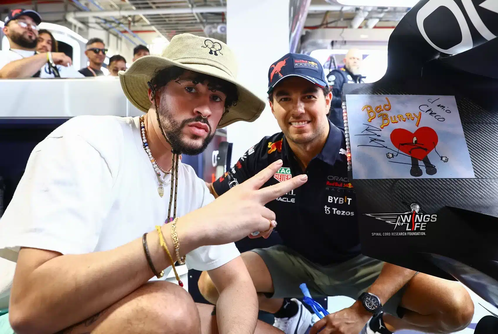Bad Bunny, Sergio Perez