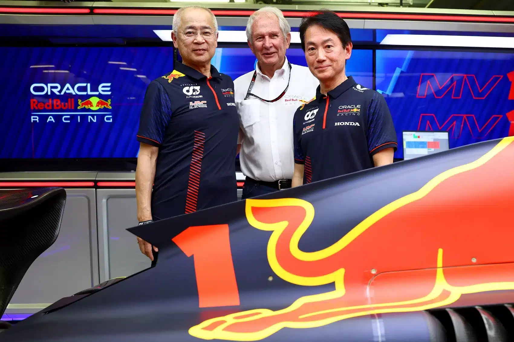 Red Bull, Honda, Helmut Marko, Yasuaaki Asaki, Koji Watanabe