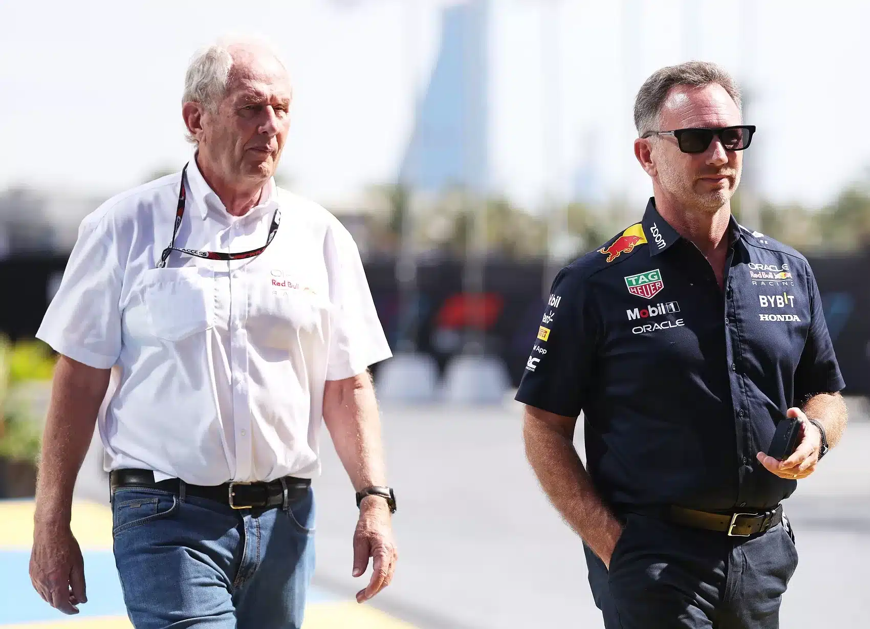 Helmut Marko, Christian Horner