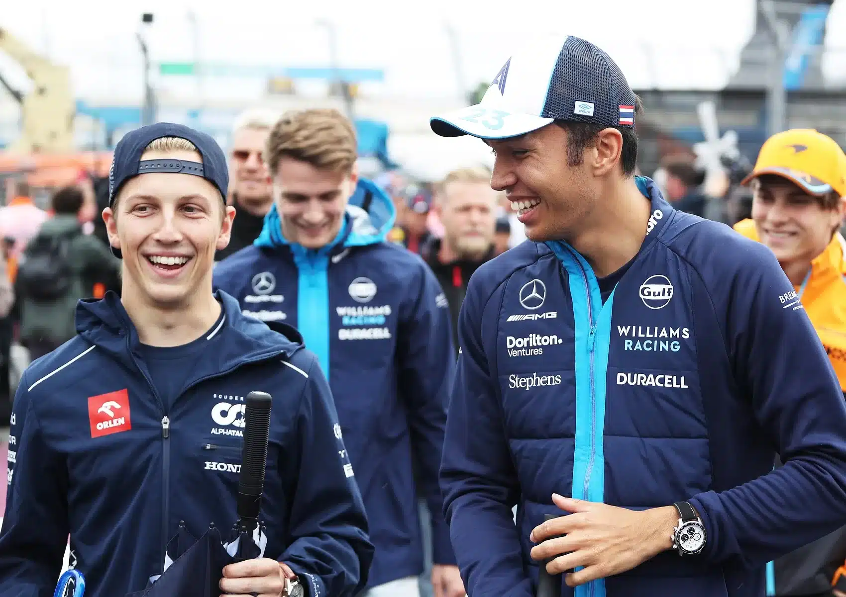 Liam Lawson, Alexander Albon