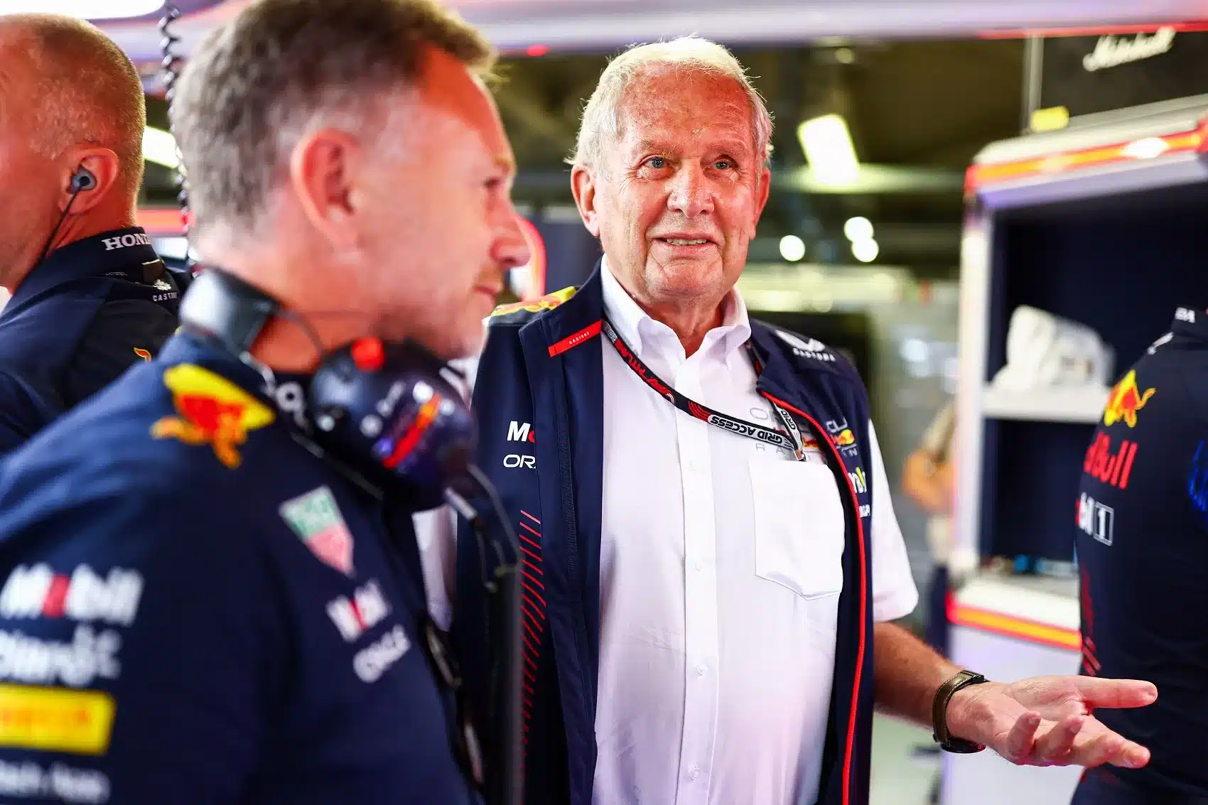 Helmut Marko, Christian Horner