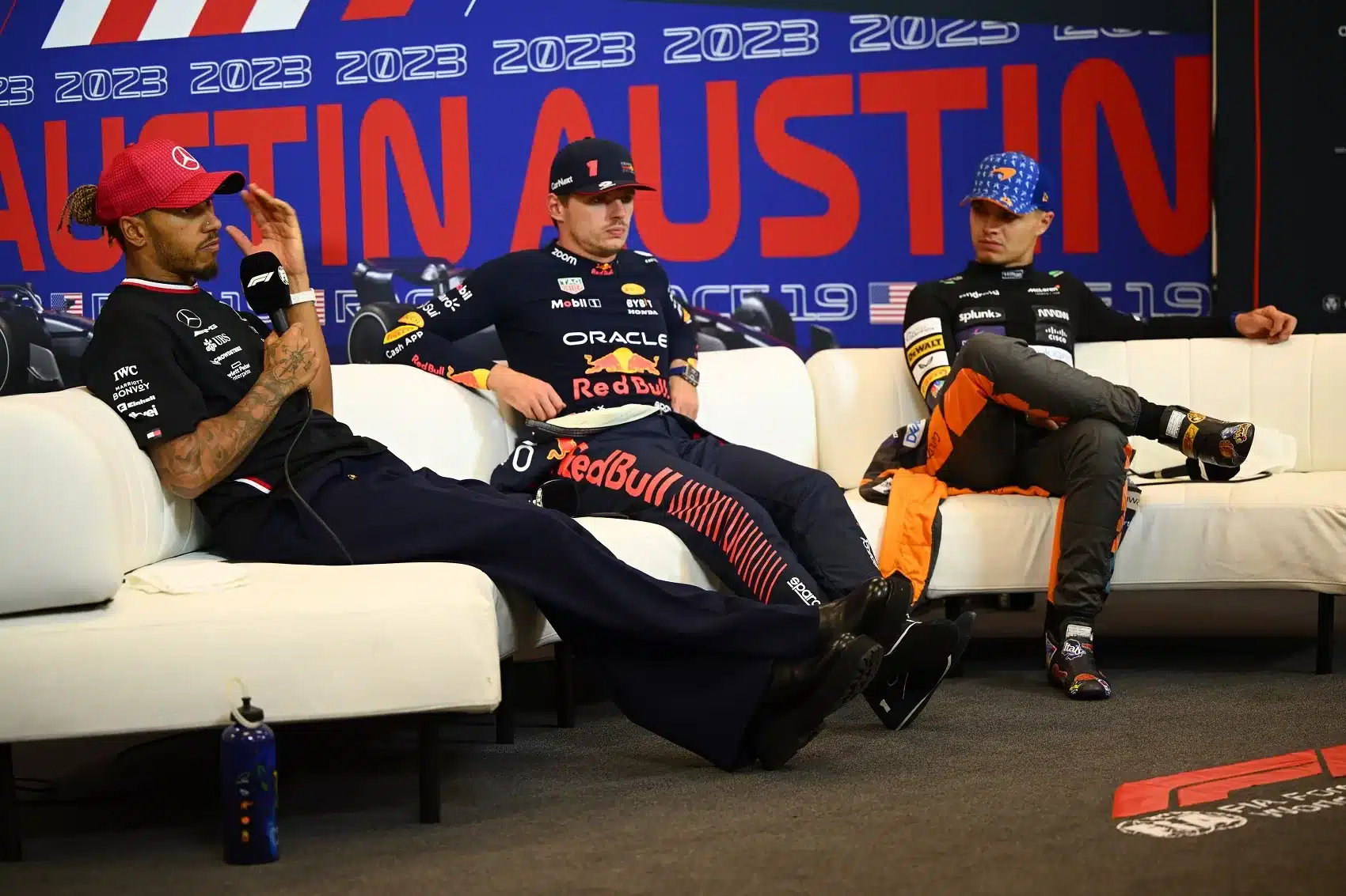 Red Bull, McLaren, Mercedes