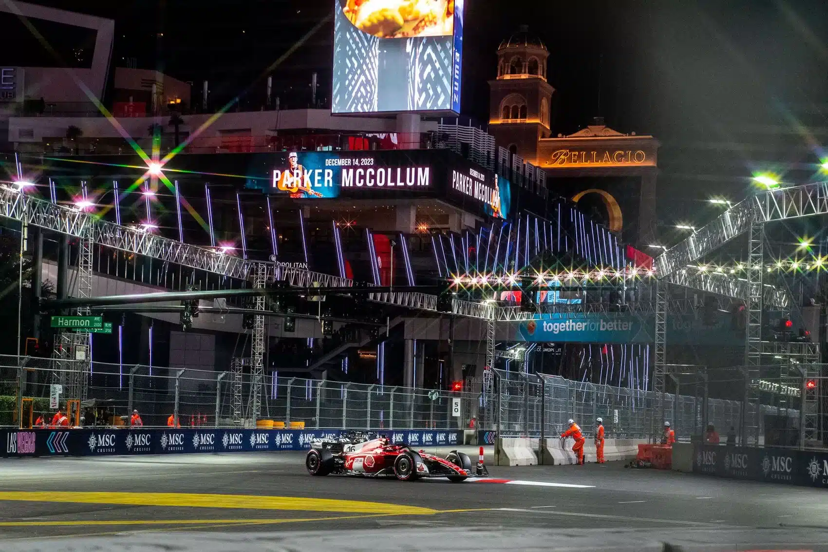 Charles Leclerc Las Vegas