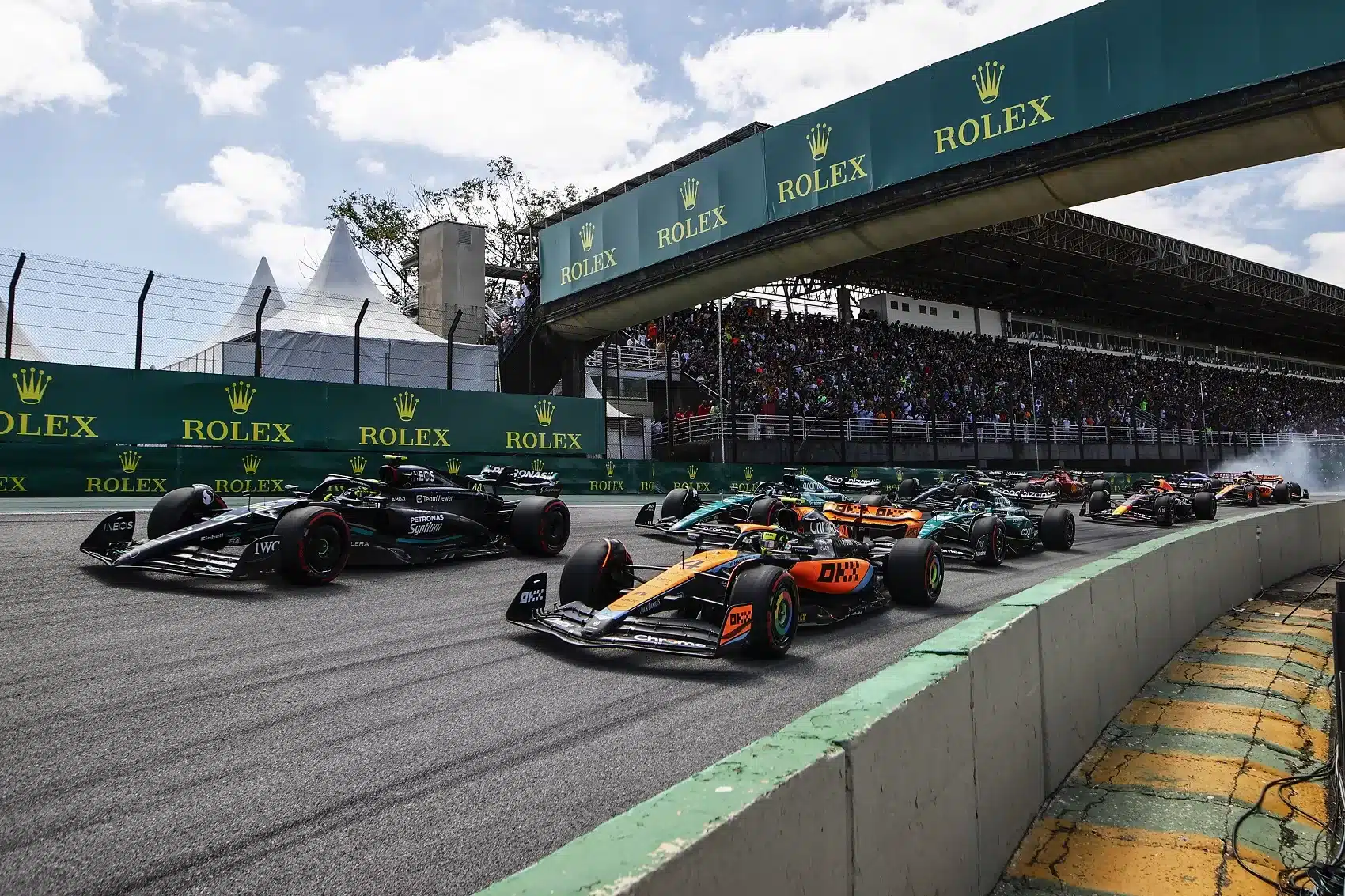 Lando Norris, Lewis Hamilton