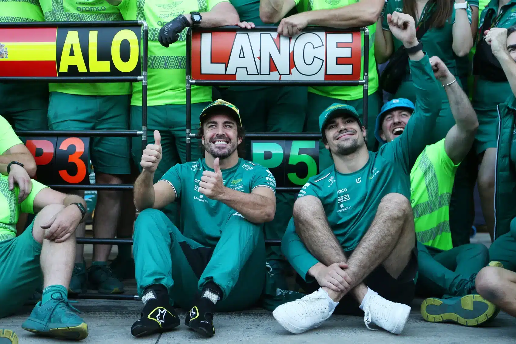 Fernando Alonso, Lance Stroll