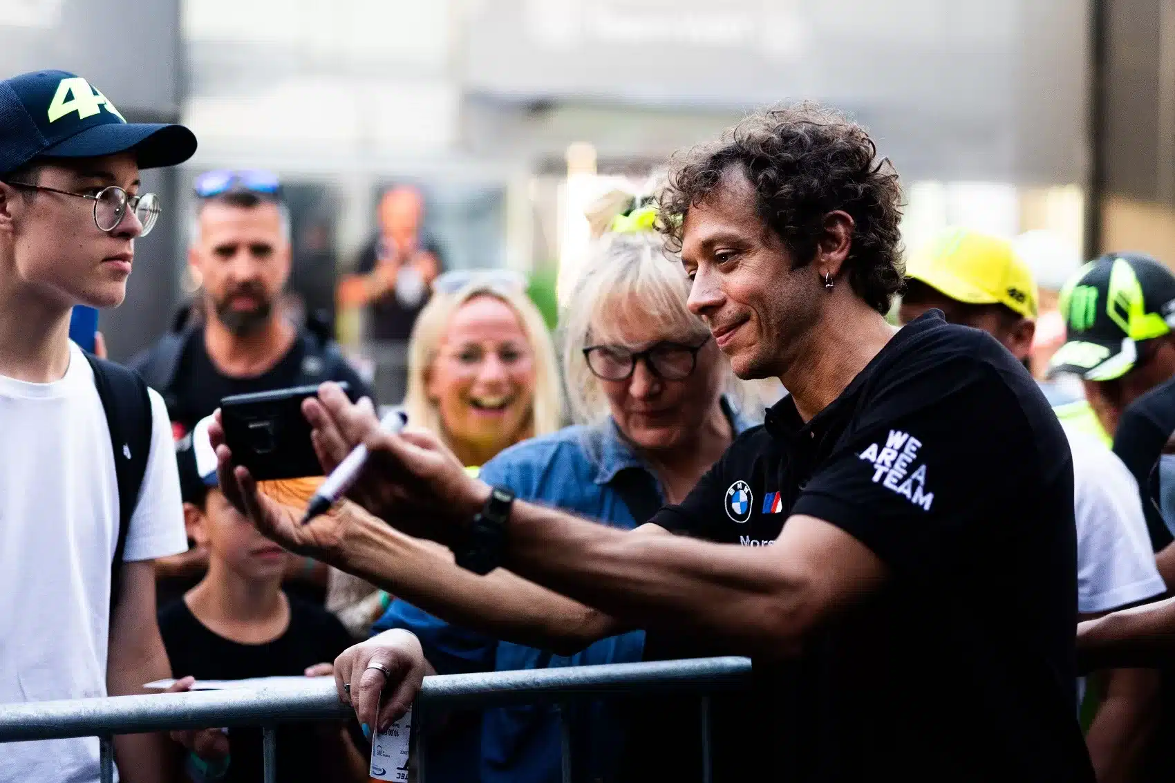 valentino rossi, bmw