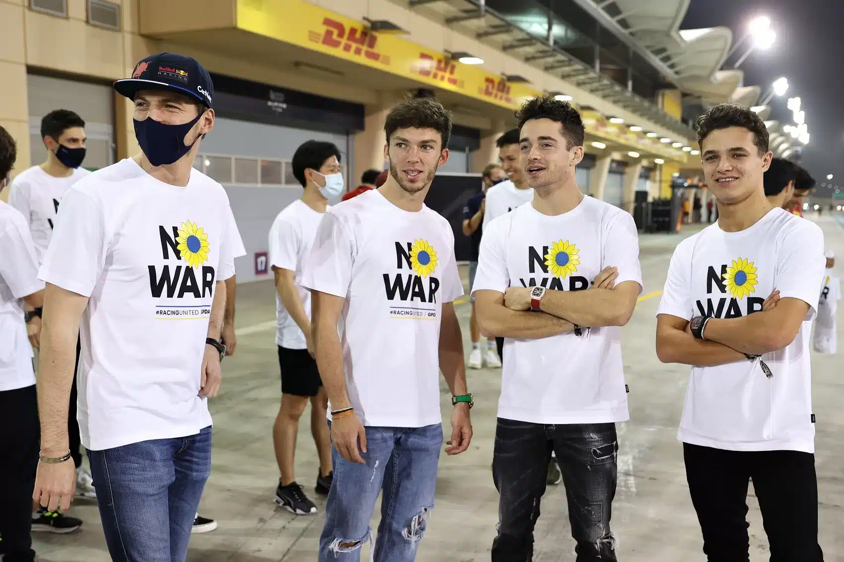 Max Verstappen, Pierre Gasly, Charles Leclerc, Lando Norris, f1